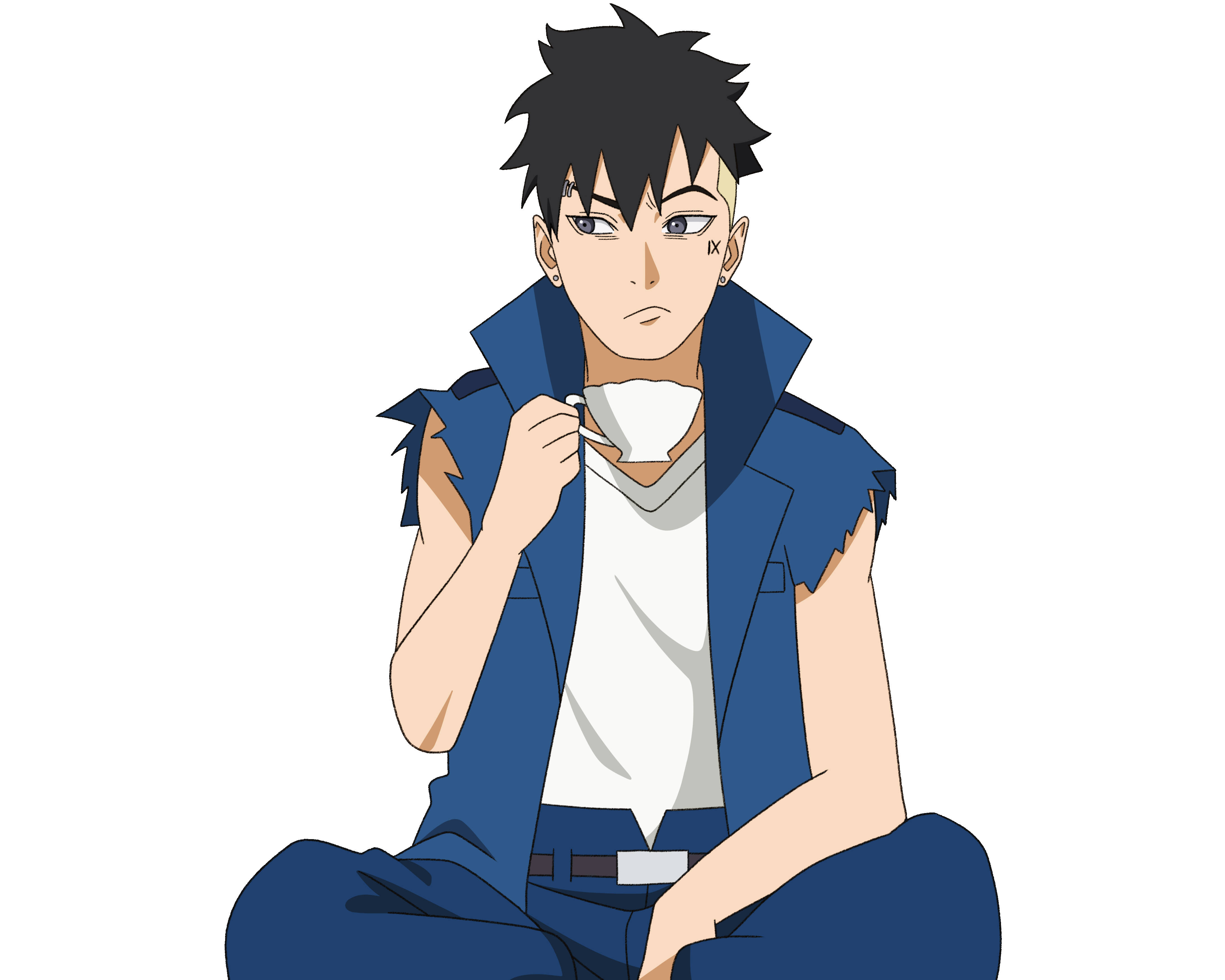 Download Kawaki Having Tea Wallpaper 