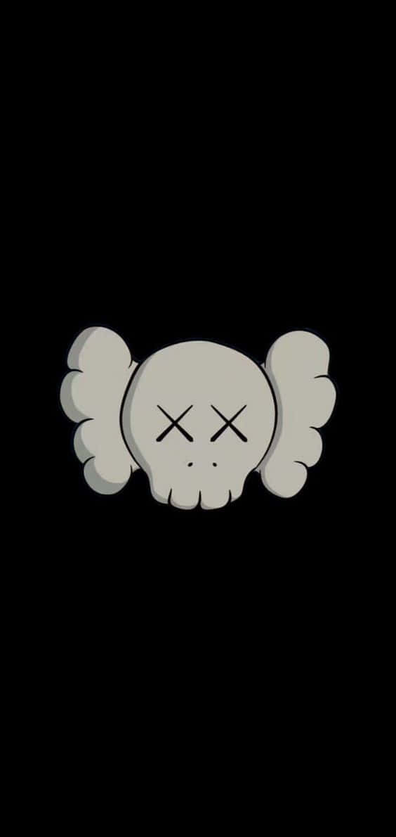 Download Kaws Black And White Wallpaper