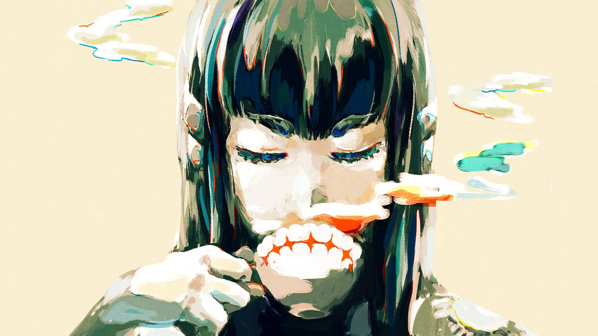 Kill La Kill Satsuki Coffee Background