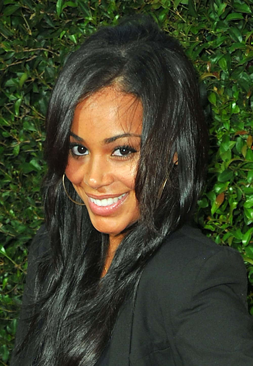 Download Lauren London Radiating Elegance In A Casual Outfit Wallpaper 