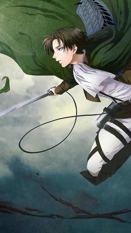 Download Levi Ackerman Aot 4k Anime Telefon Wallpaper