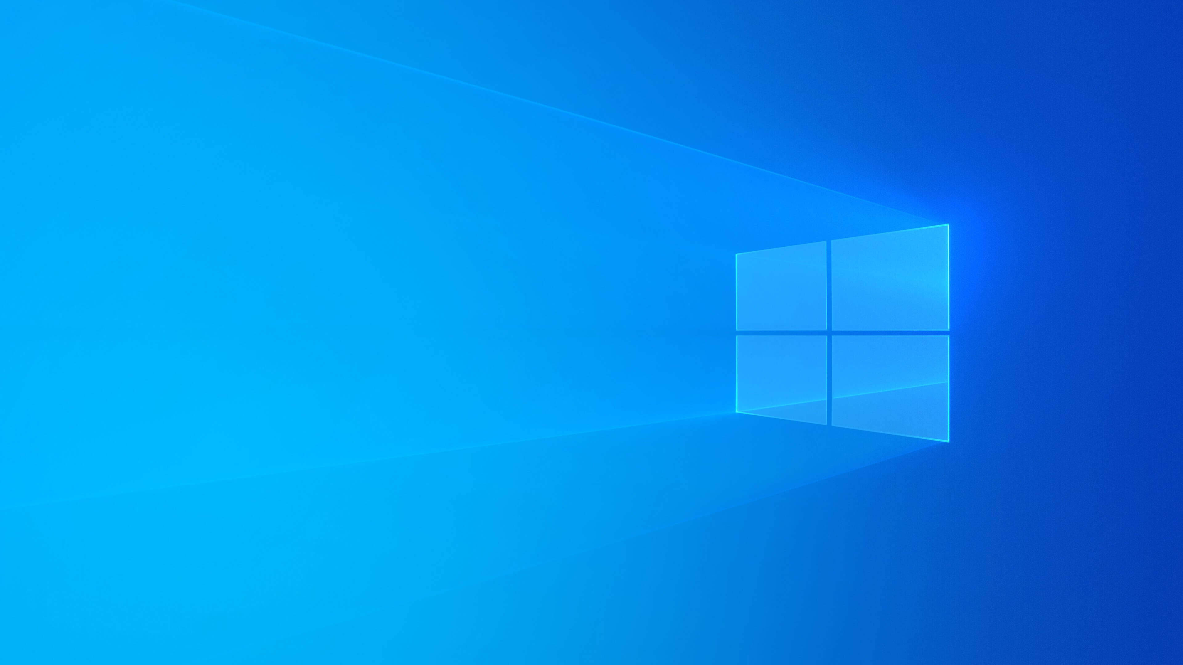 Light From Microsoft Windows Logo Background