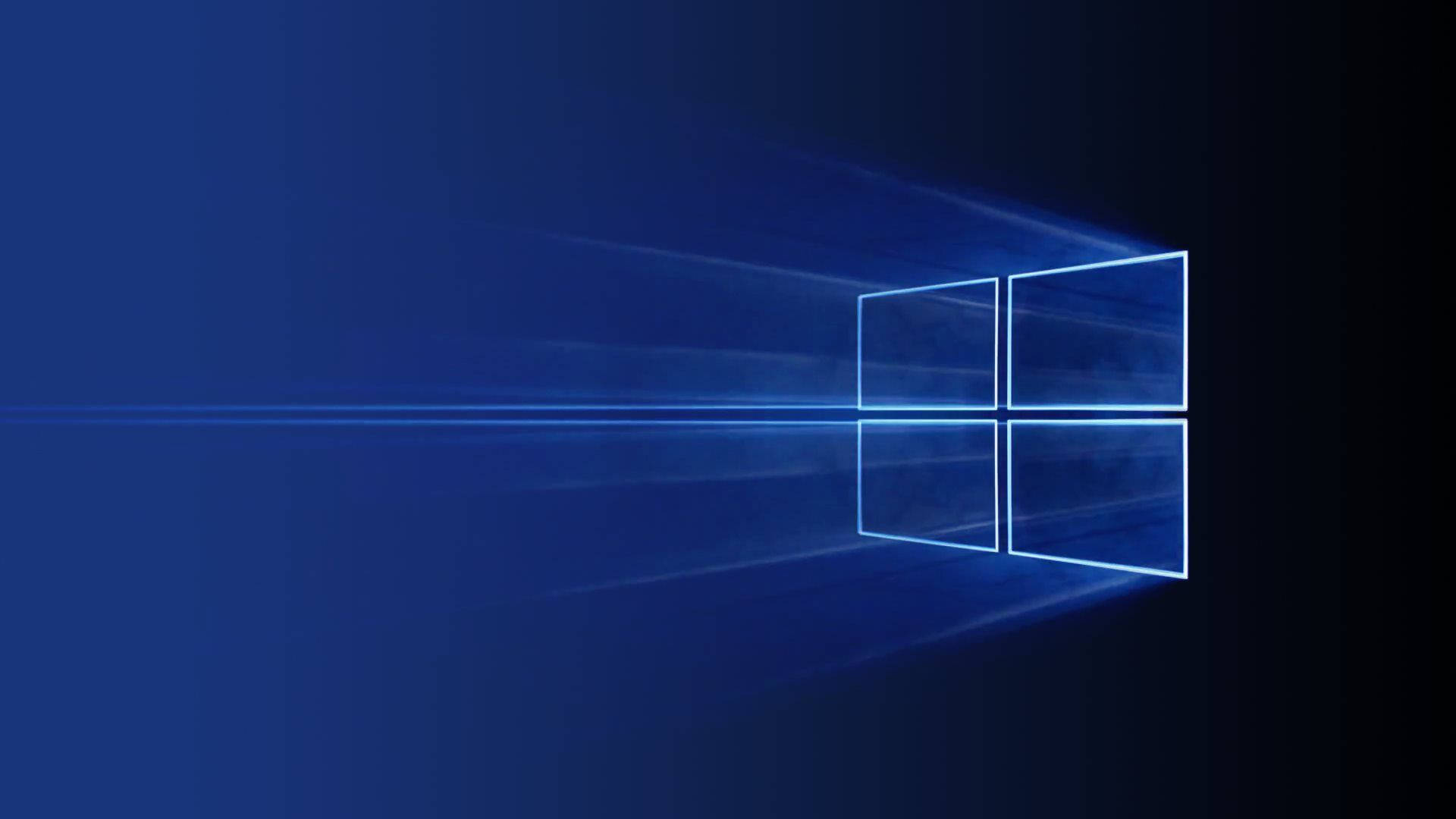 Light From Microsoft Windows Logo Background