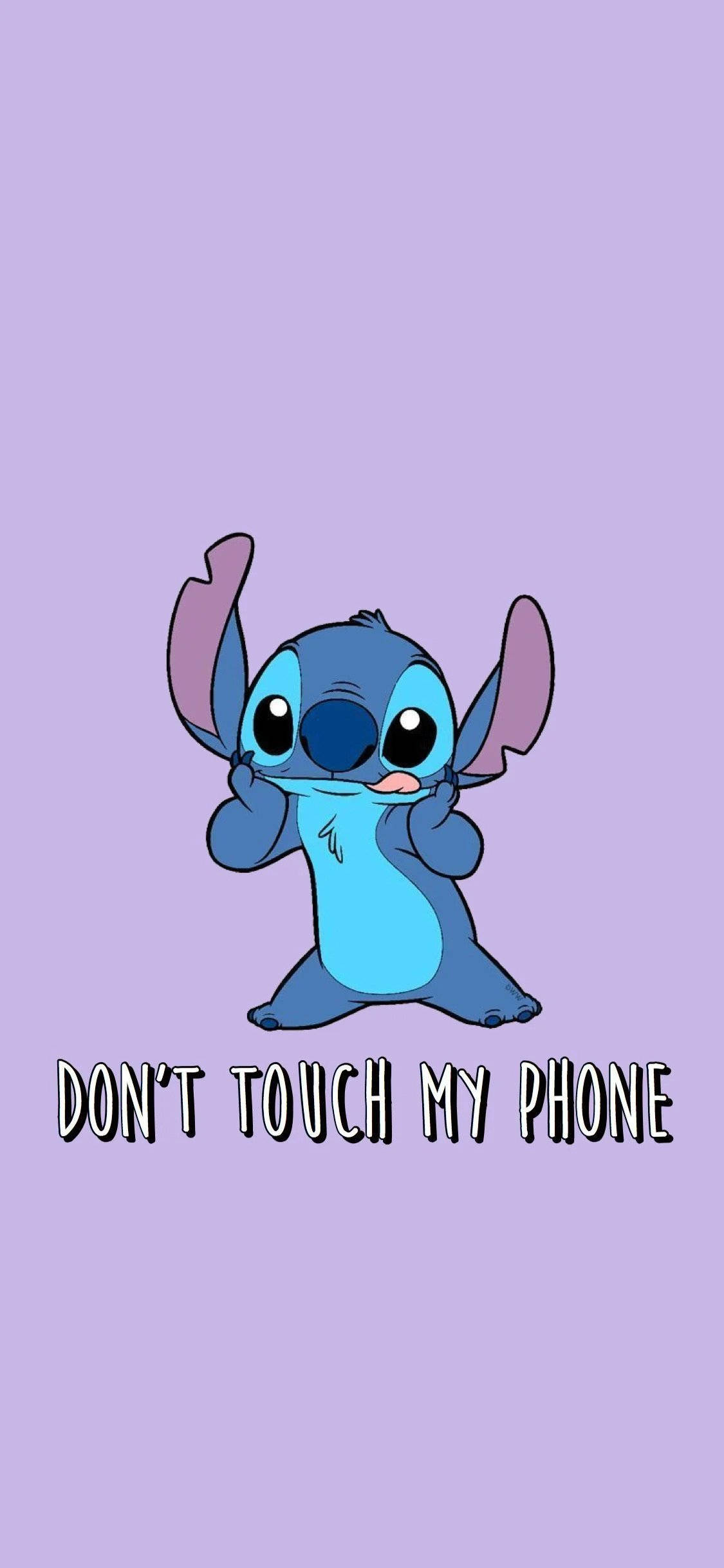 Dont touch my phone wallpapers stitch