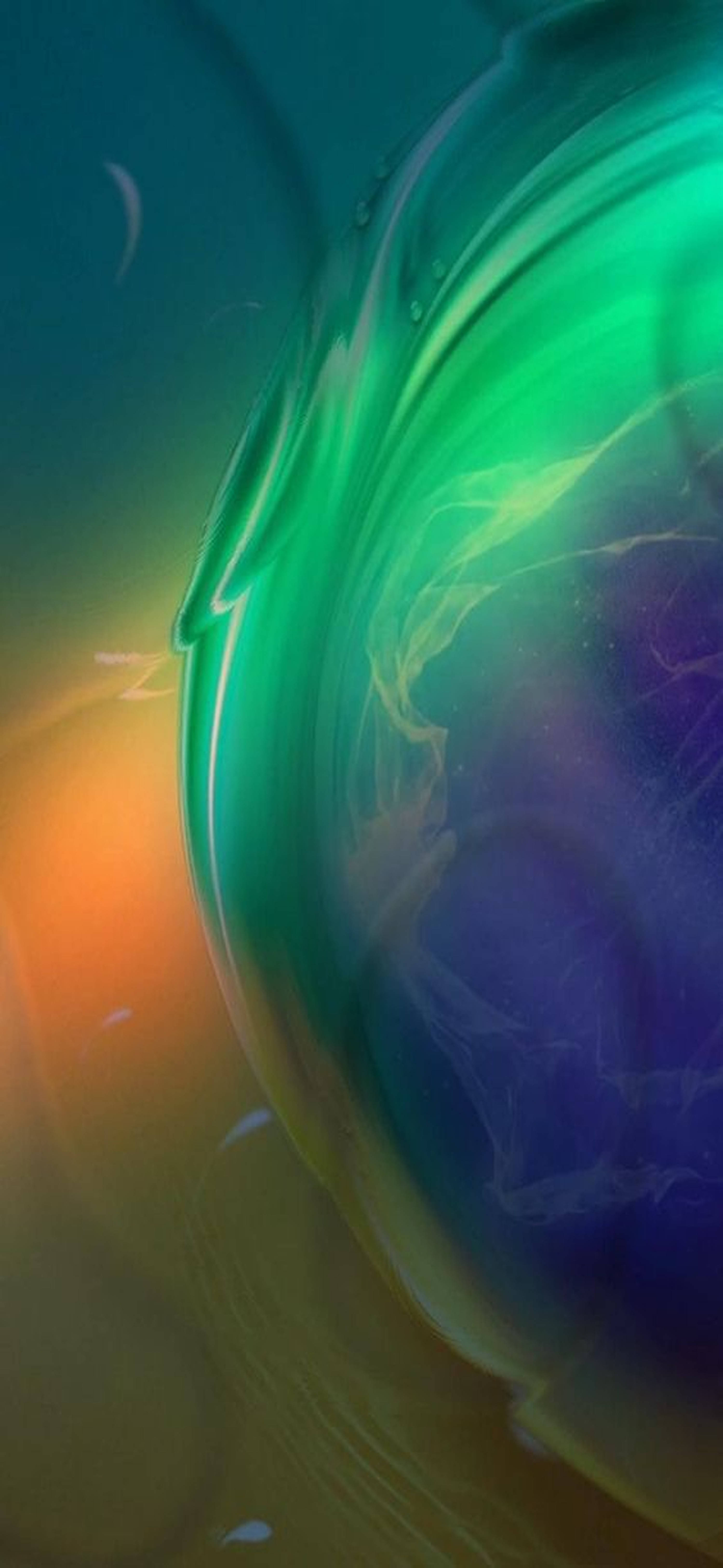 Download Majestic Dark Violet Pattern Redmi Note 9 Pro Wallpaper