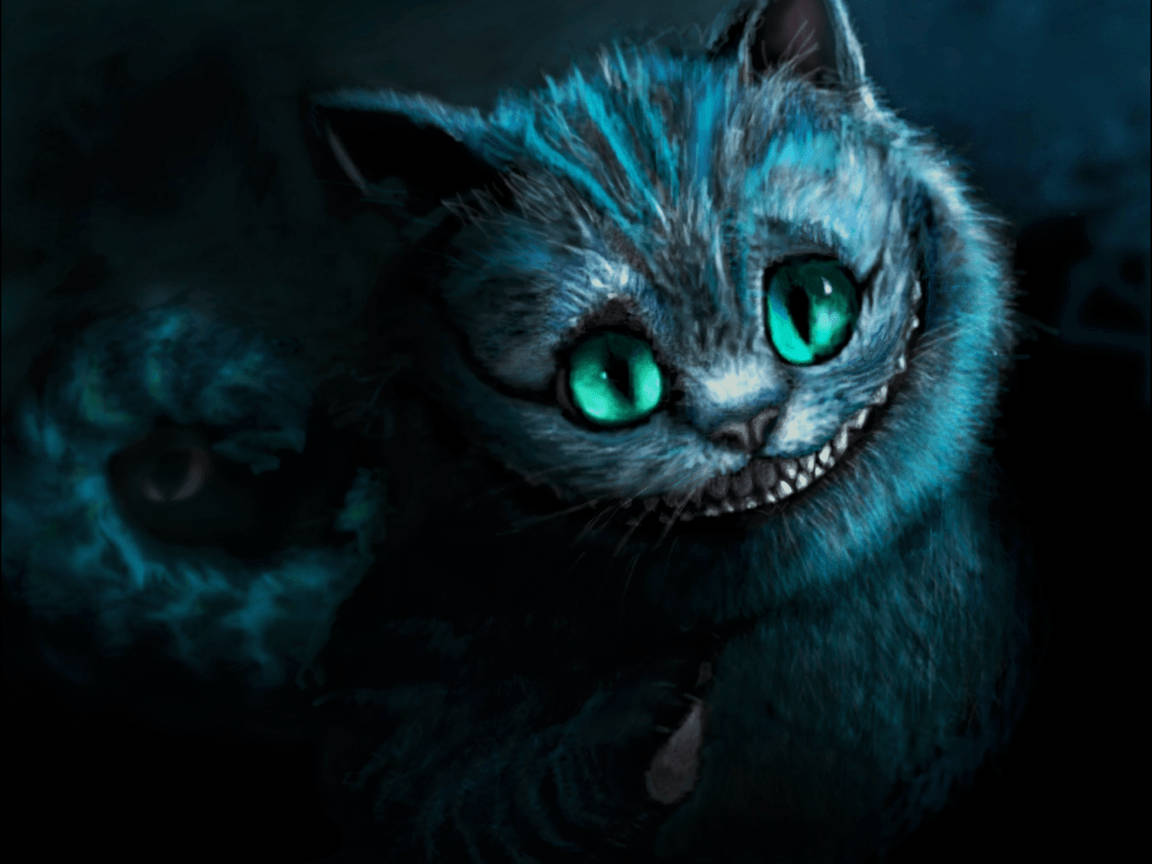 Lovely Cheshire Cat Background
