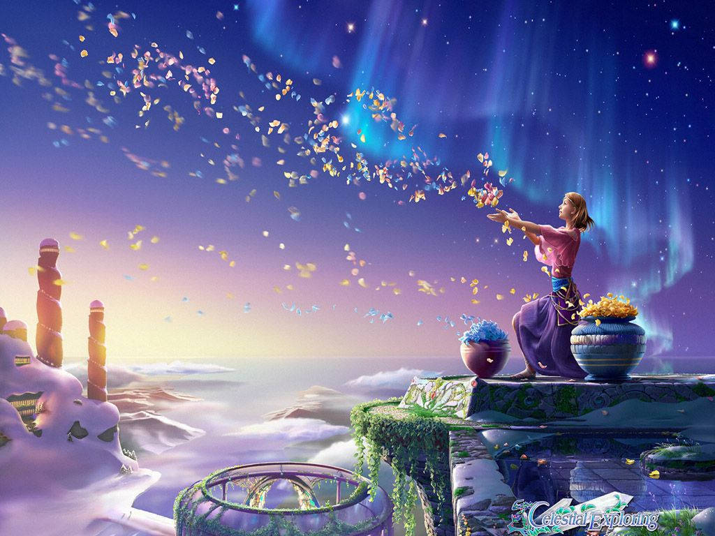 Magical Fairy Tales Background