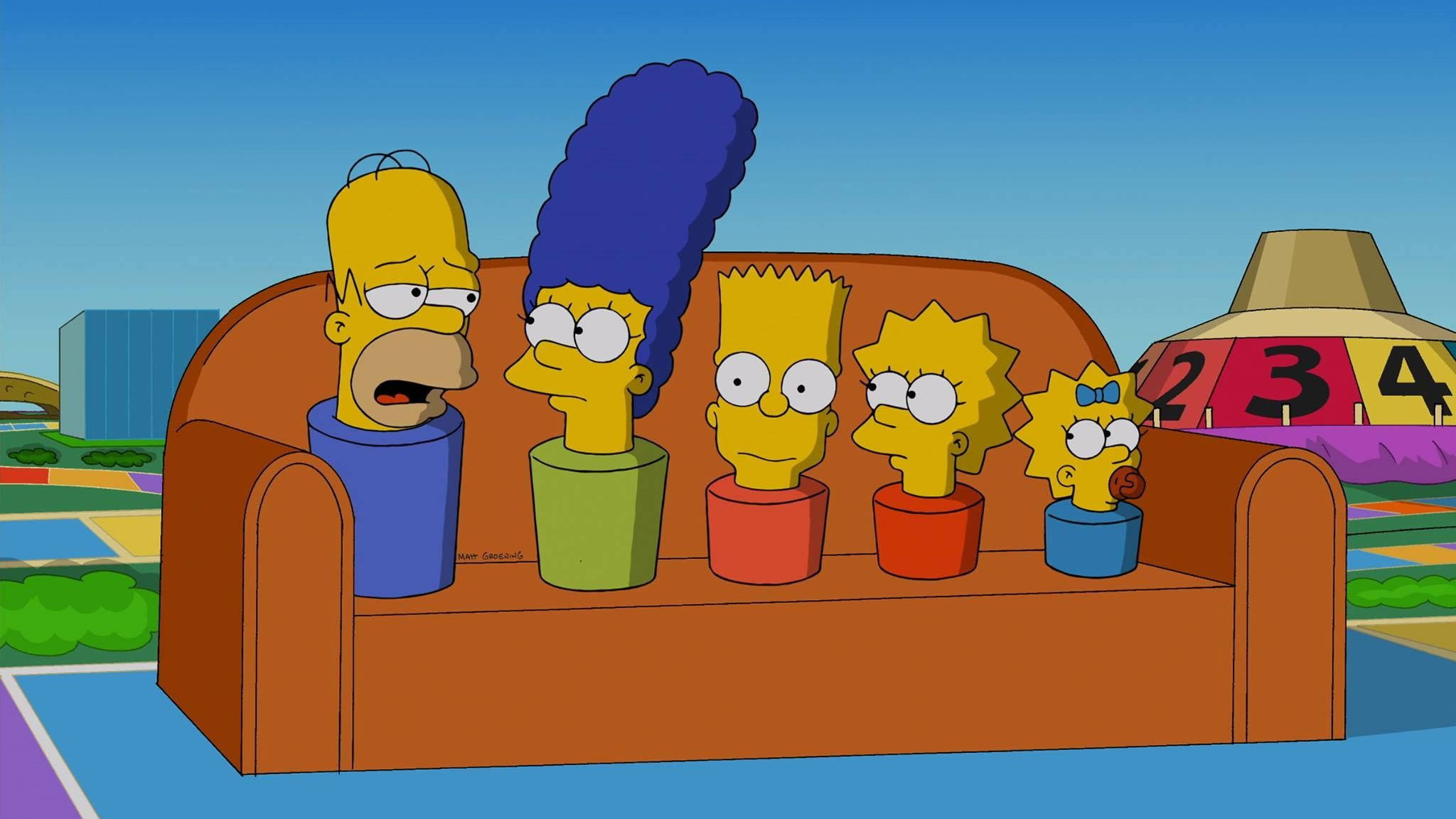 Marge Simpsons The Game Of Life Background