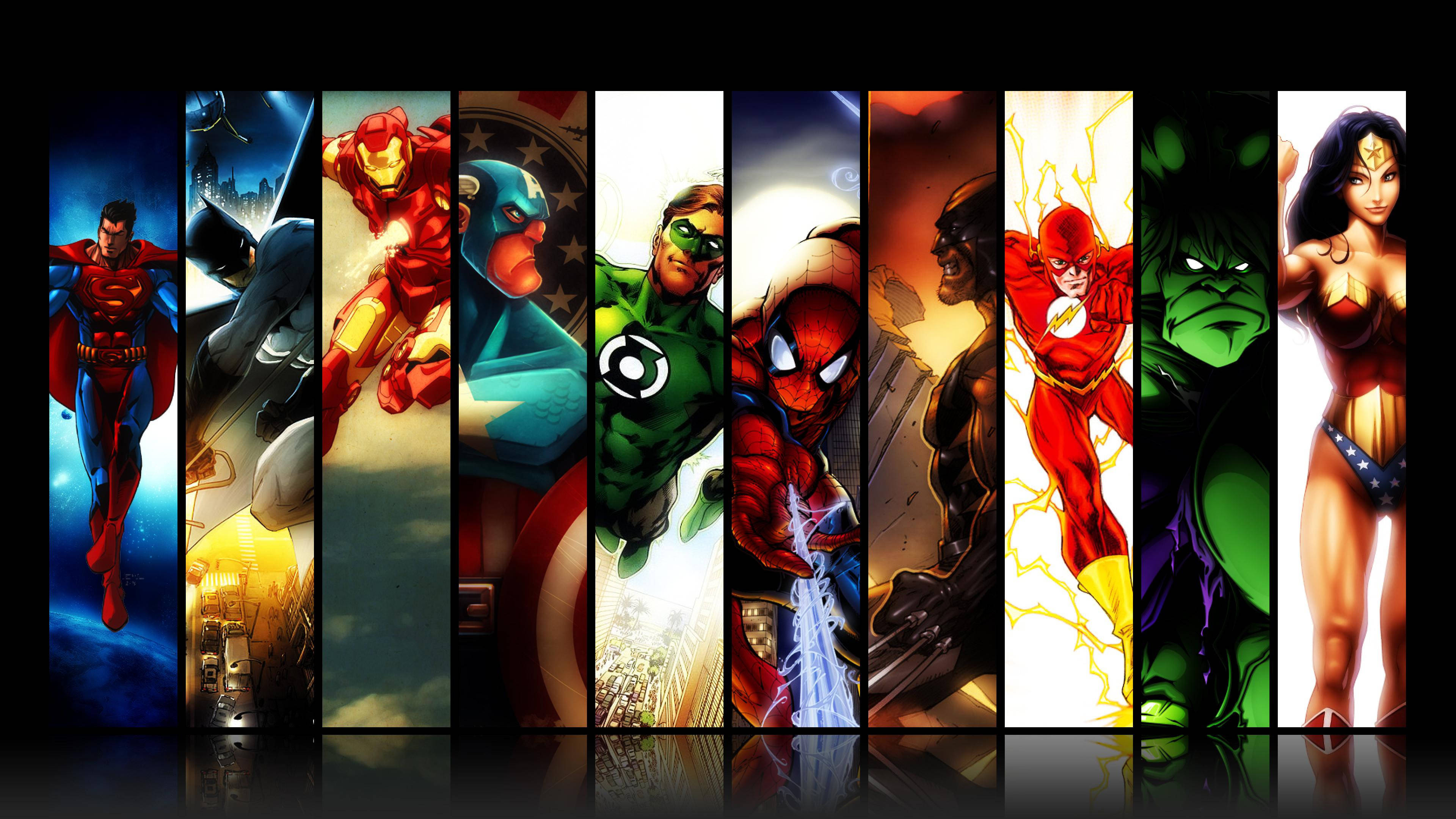 Marvel Heroes Background