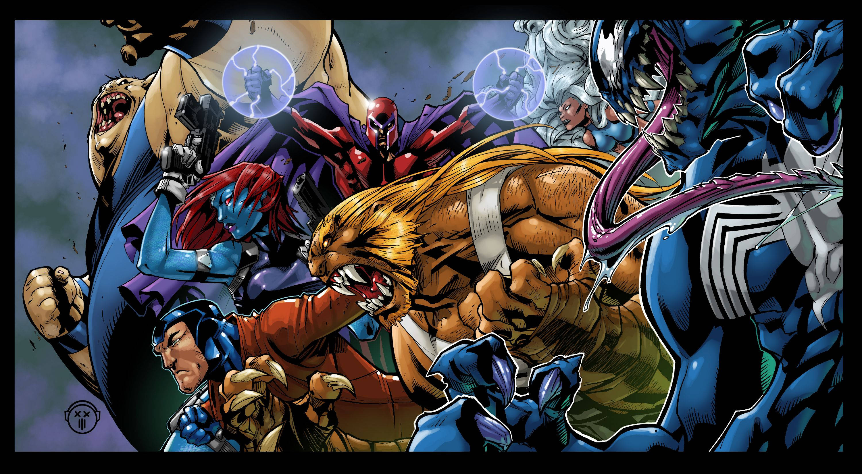 Download Marvel Villains Bad Guys Fan Art Wallpaper 