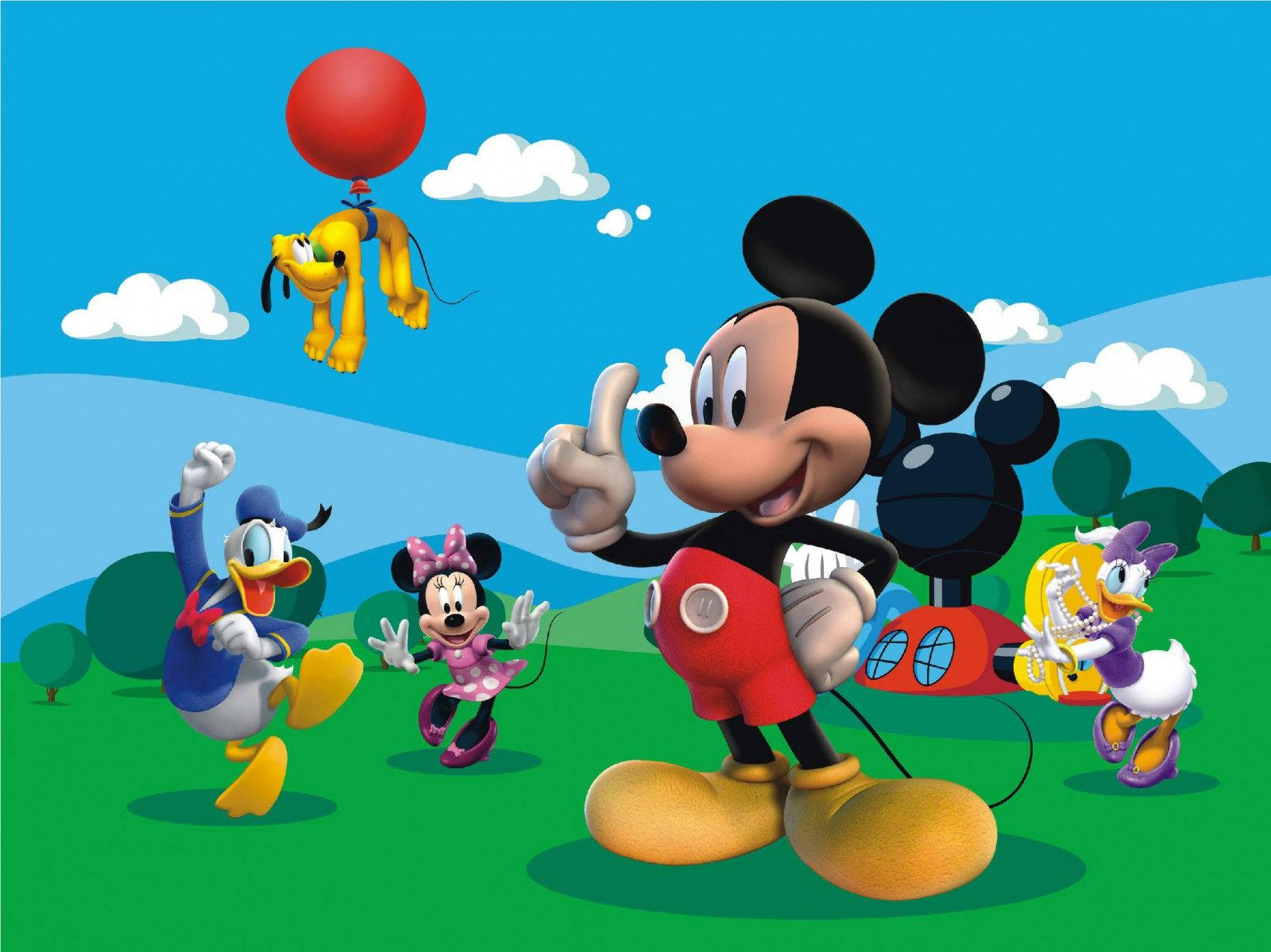 Mickey Mouse And Friends Background