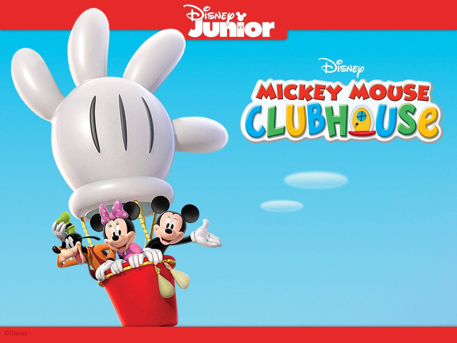 Downloaden Ballon Poster „mickey Mouse Clubhouse“ Wallpaper