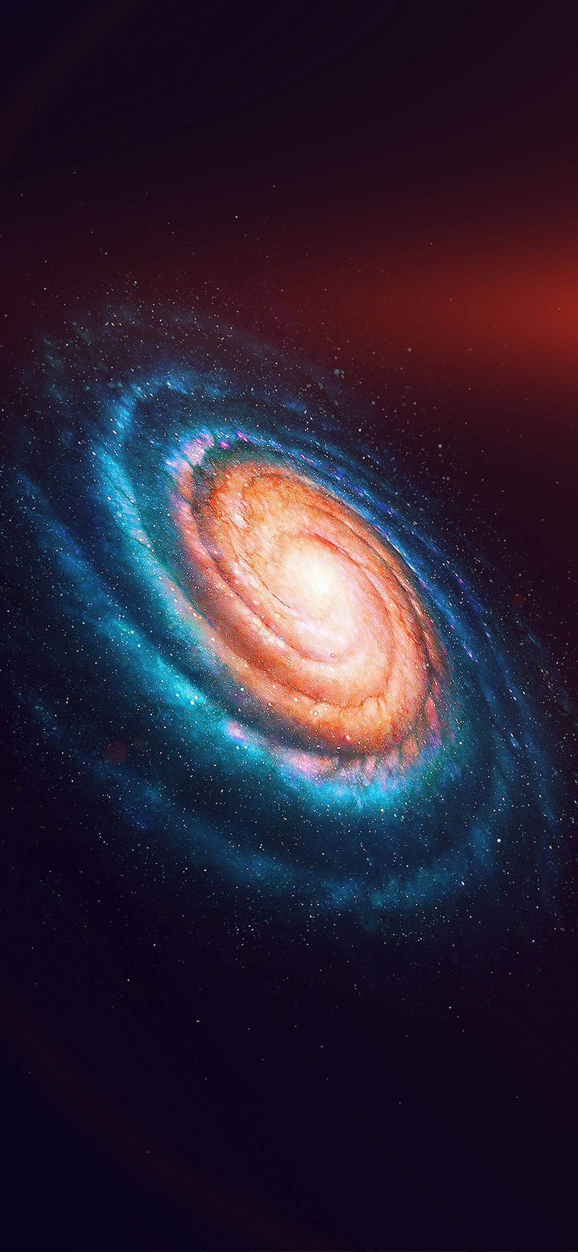 Download Milky Way Galaxy In Space Iphone Wallpaper Wallpapers Com