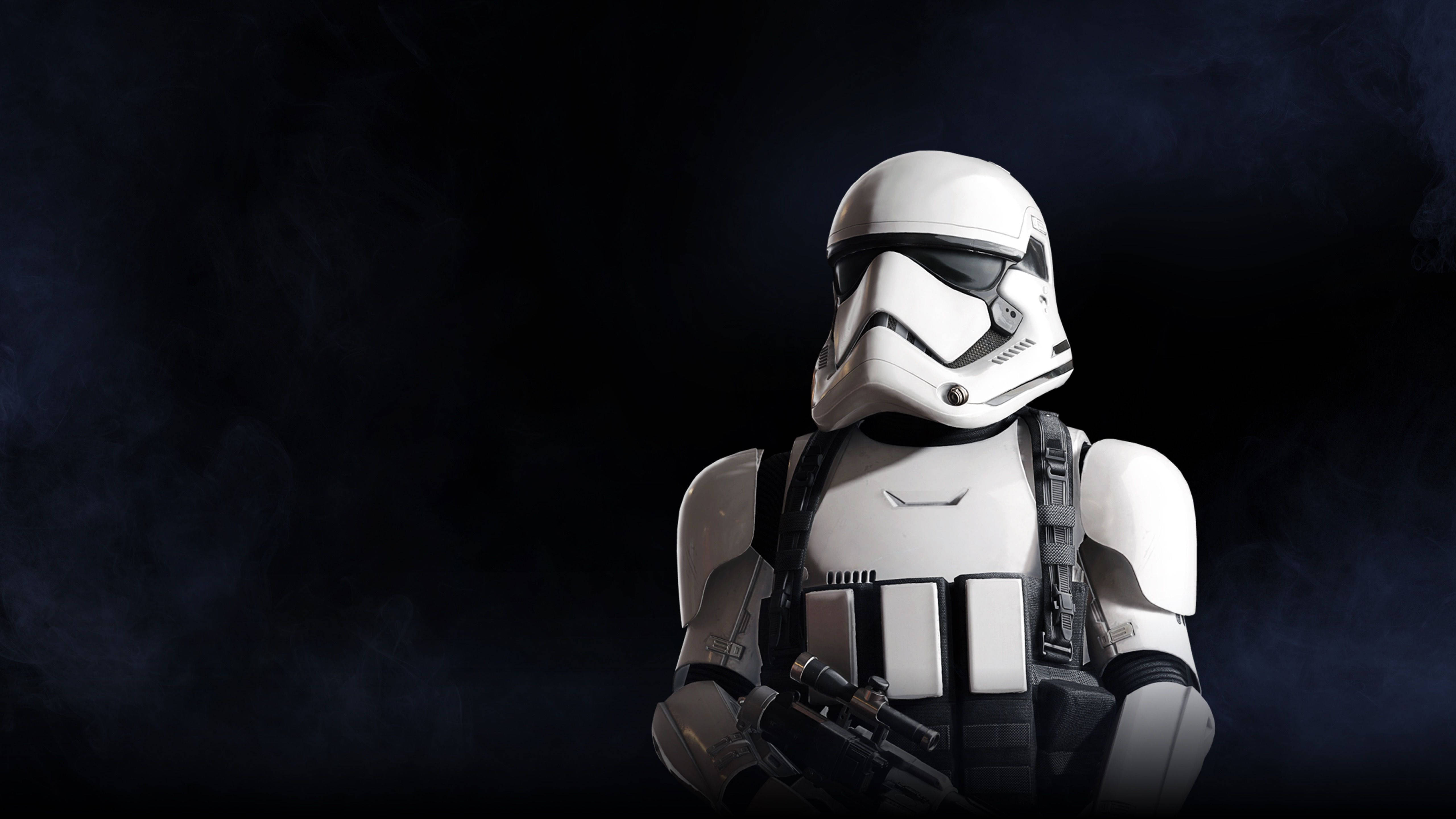 Minimalist Modern Stormtrooper Background