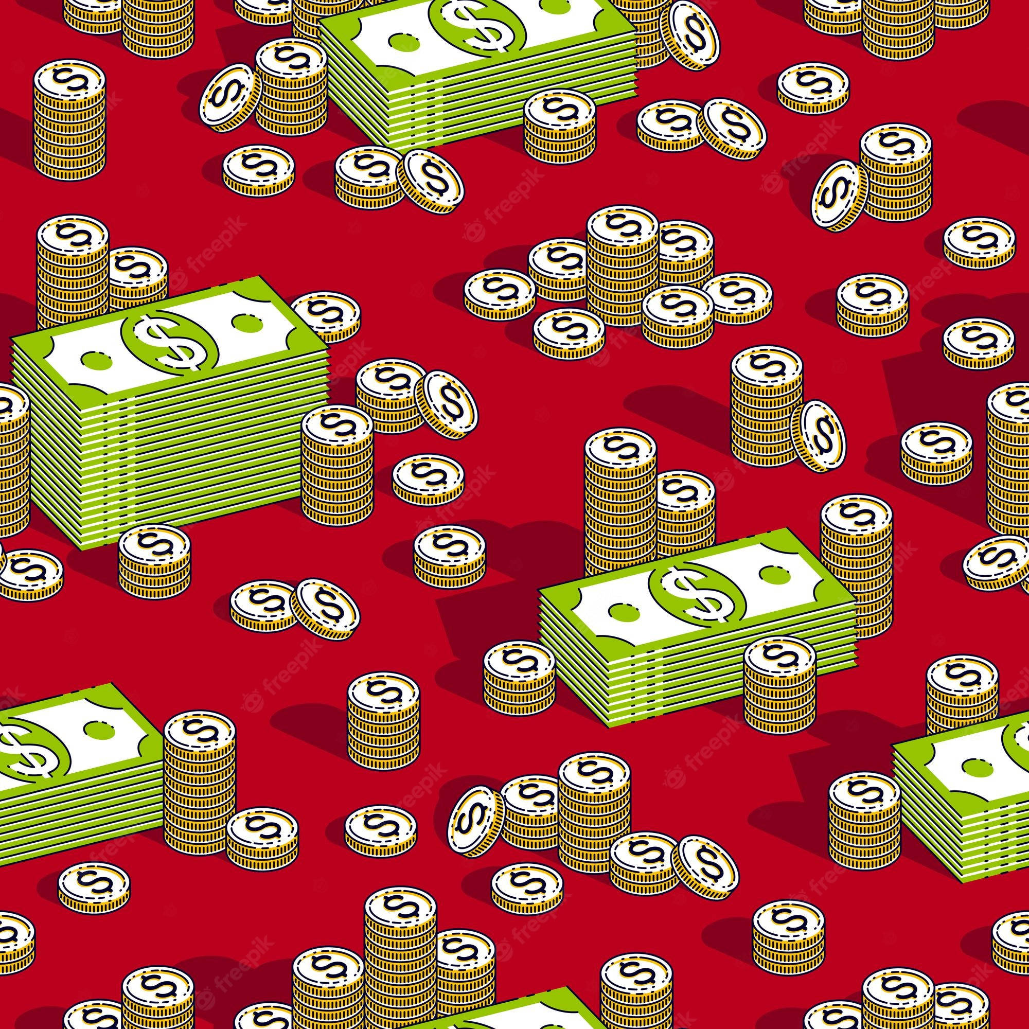 Download Money Sign Red Wallpaper | Wallpapers.com