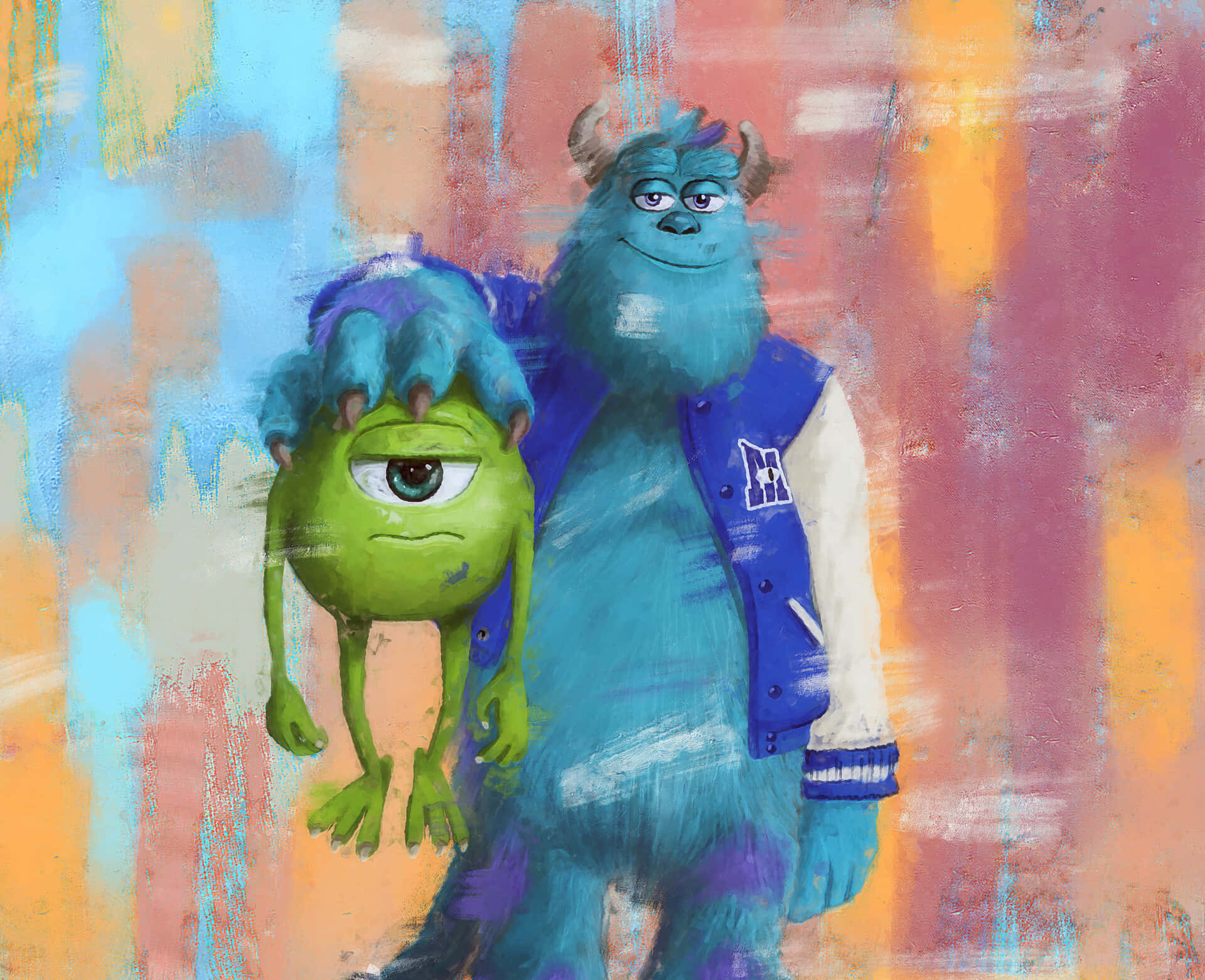 Download Monsters Inc 1920 X 1562 Background | Wallpapers.com