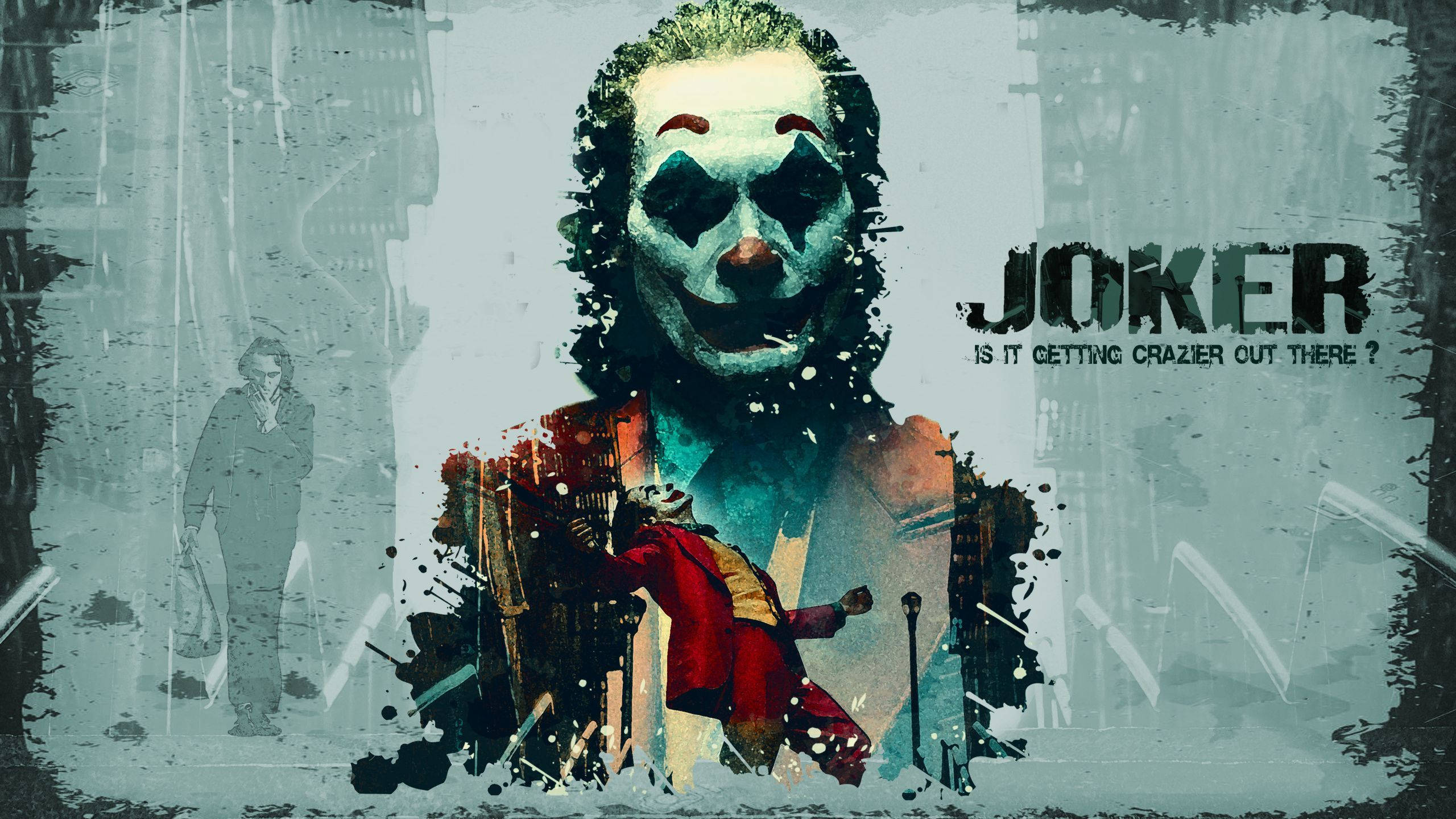 Multicolor Art Joker 2019 Background