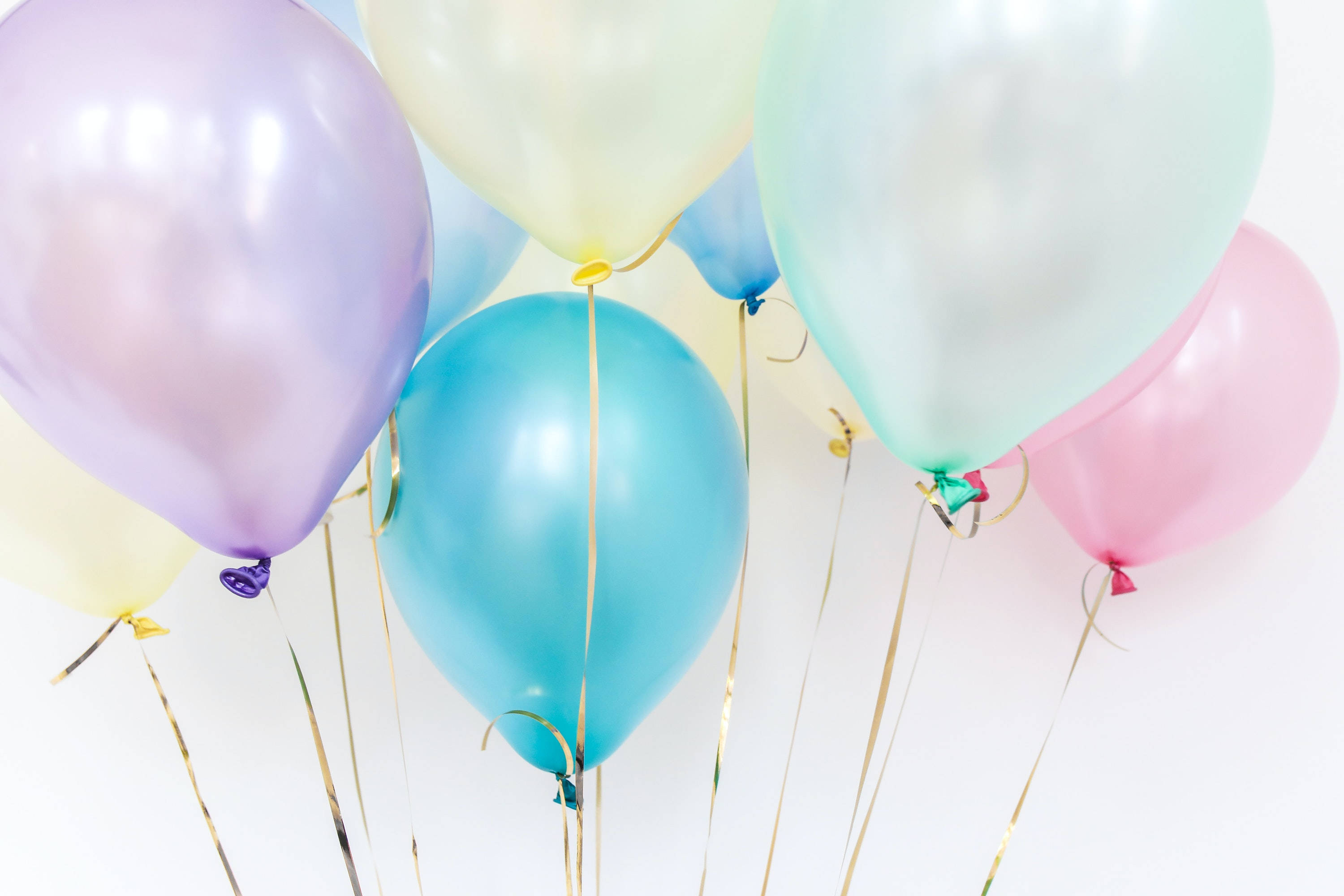 Download Multicolored Pastel Balloon Wallpaper | Wallpapers.com