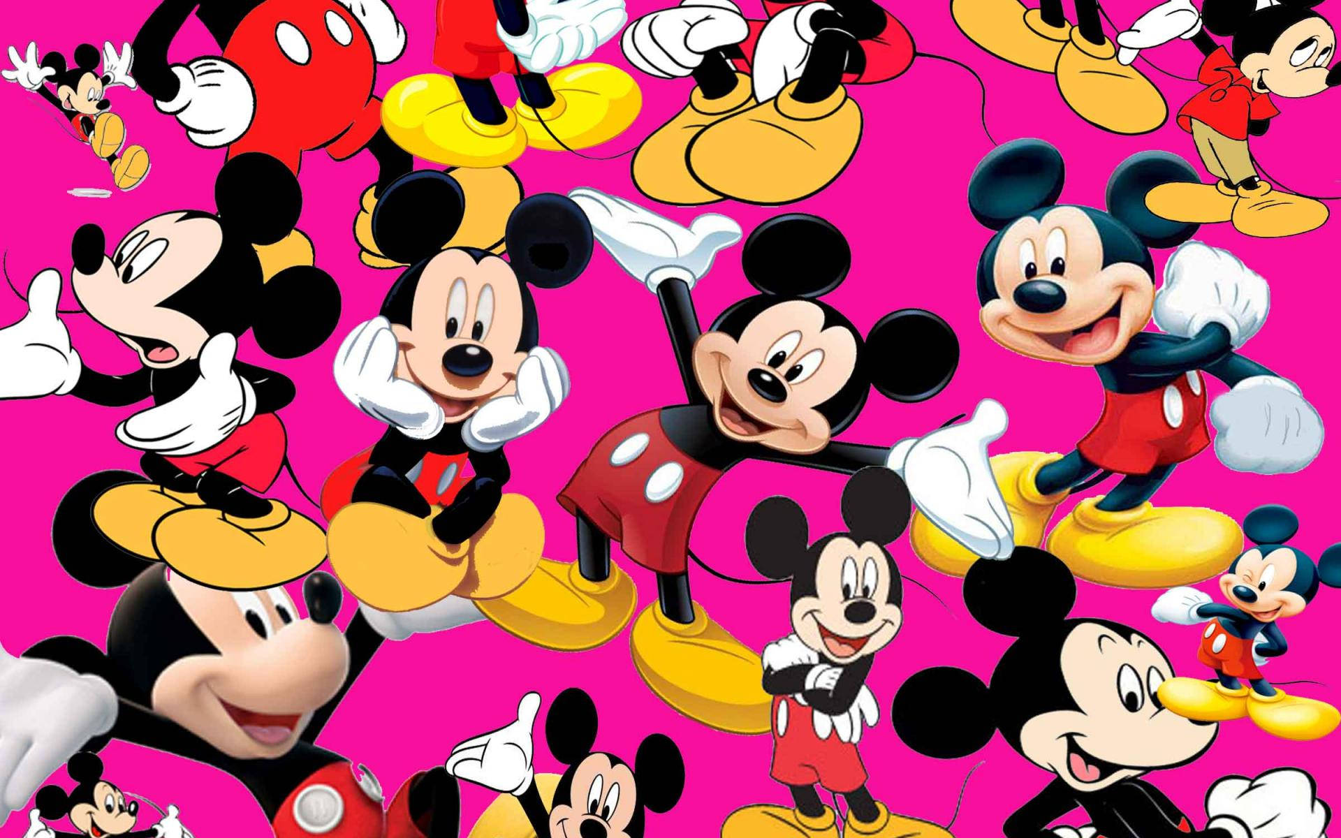 Multiple Mickey Mouse Background Background