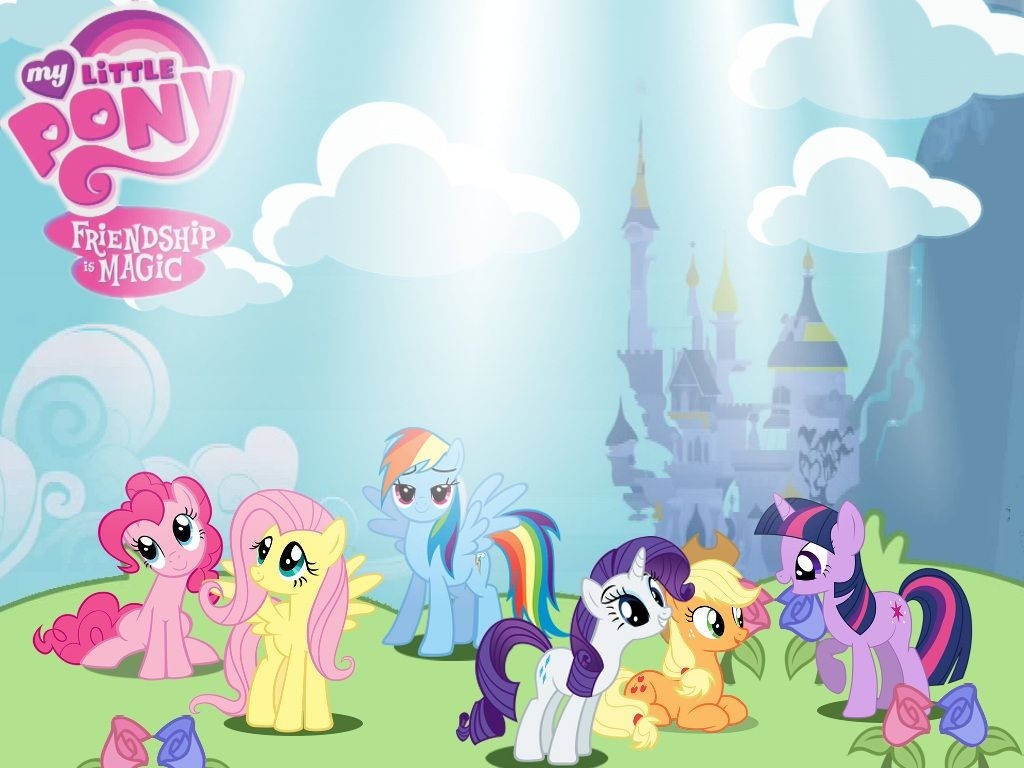 My Little Pony Twilight And Friends Background