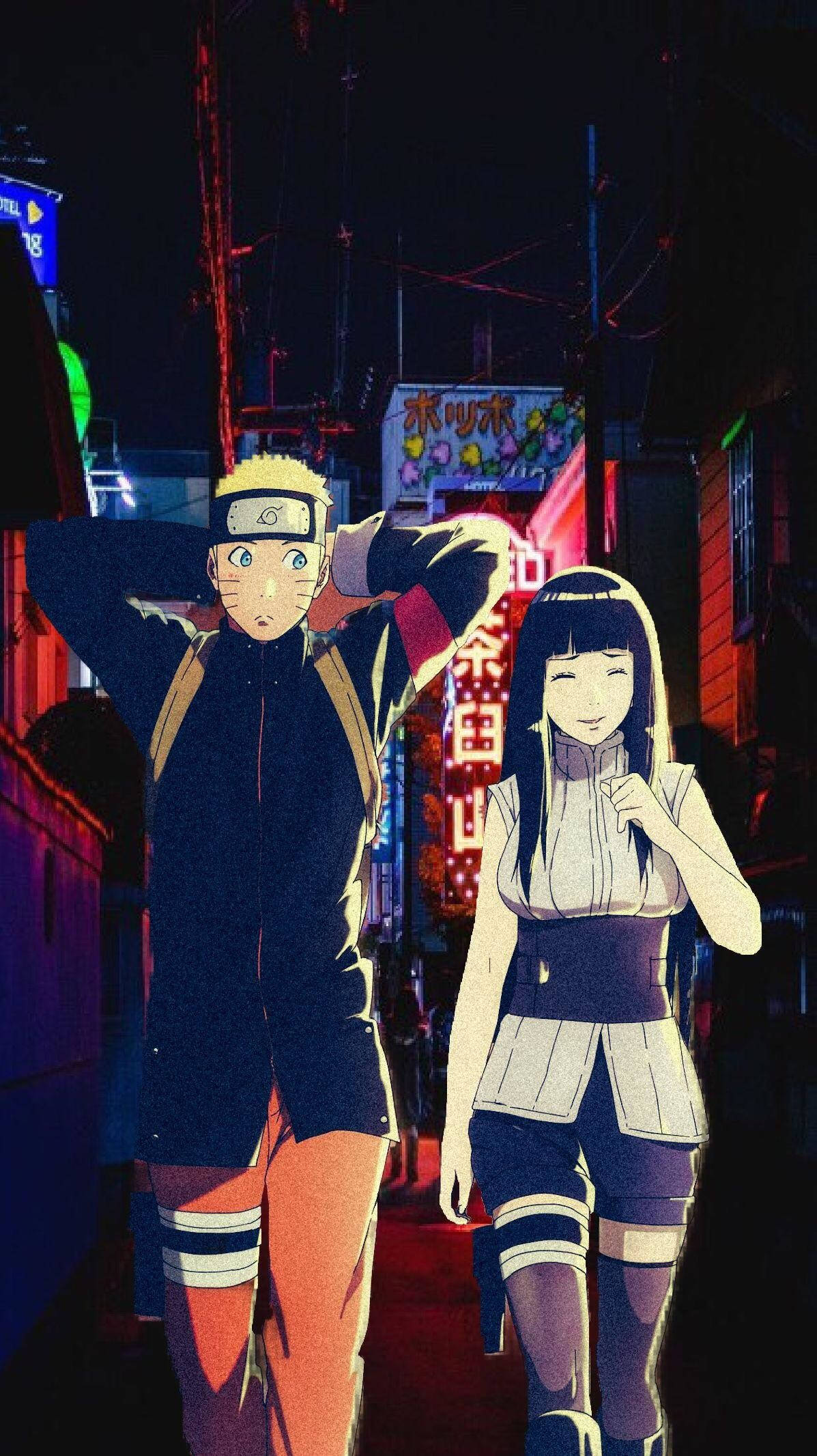 Download Naruto Og Hinata Iphone Wallpaper | Wallpapers.com