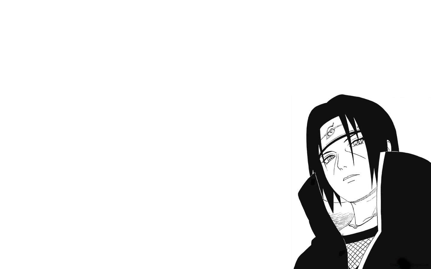 Download Naruto Black And White Wallpaper | Wallpapers.com