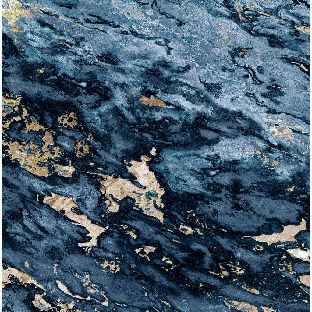 Navy Blue Marble Background