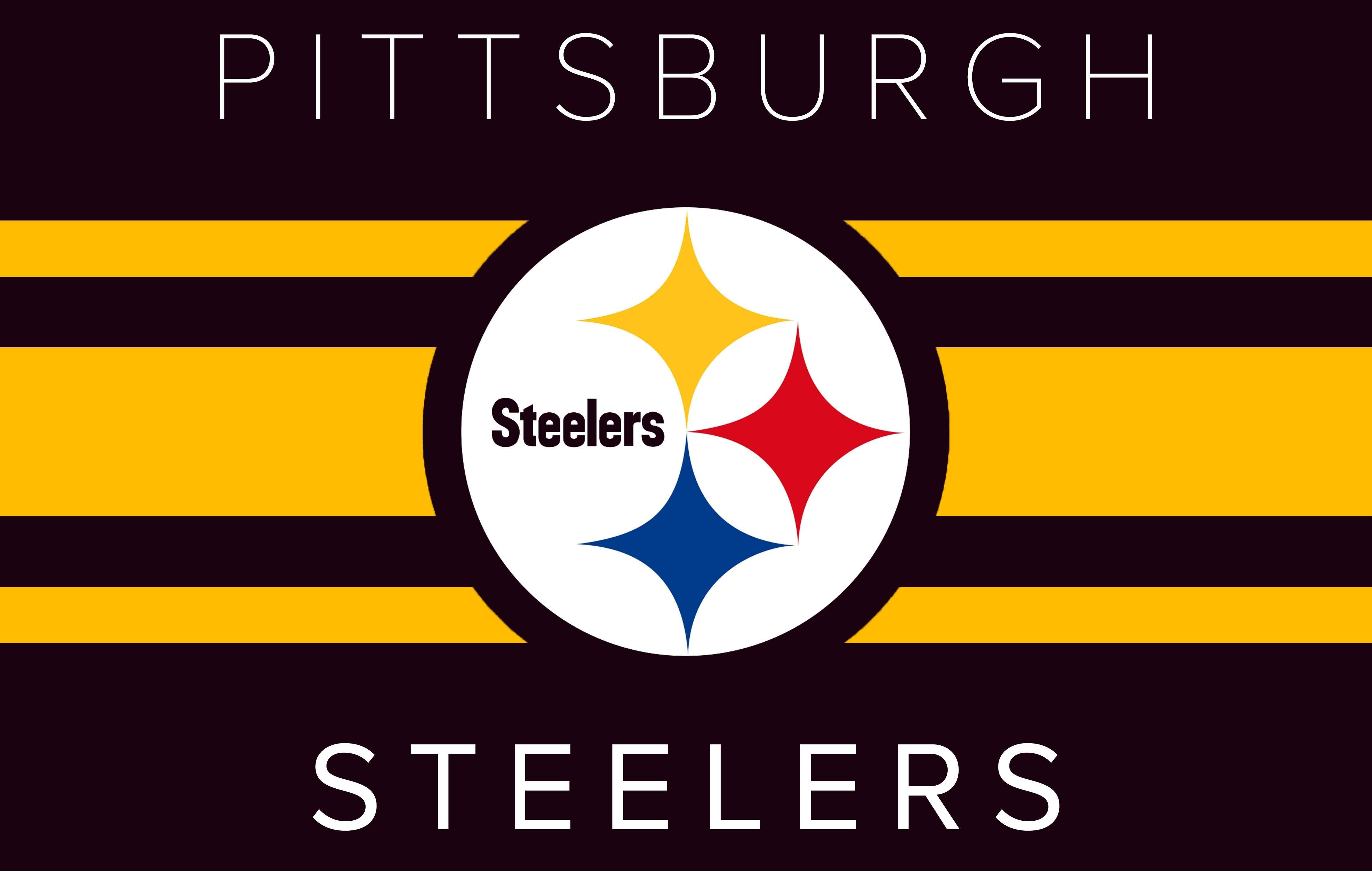 Nfl Team Pittsburgh Steelers Symbol Background
