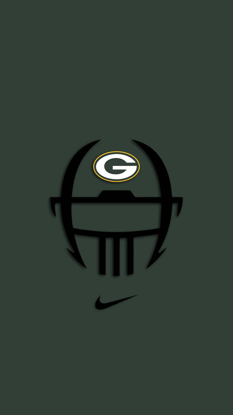 Nike Inspired Green Bay Packers Logo Background