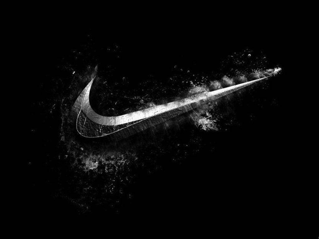 Nike Logo Wallpapers Black And White Background