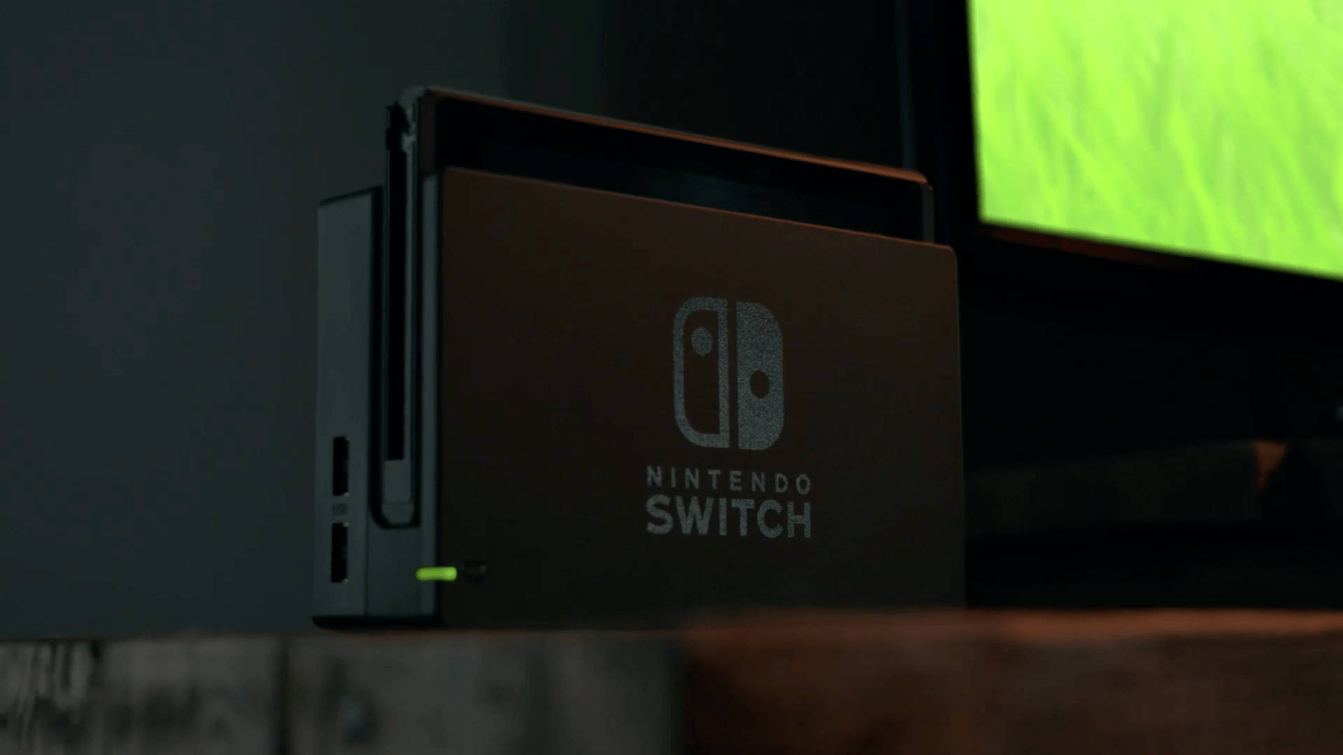 Nintendo Switch Console Modem Background