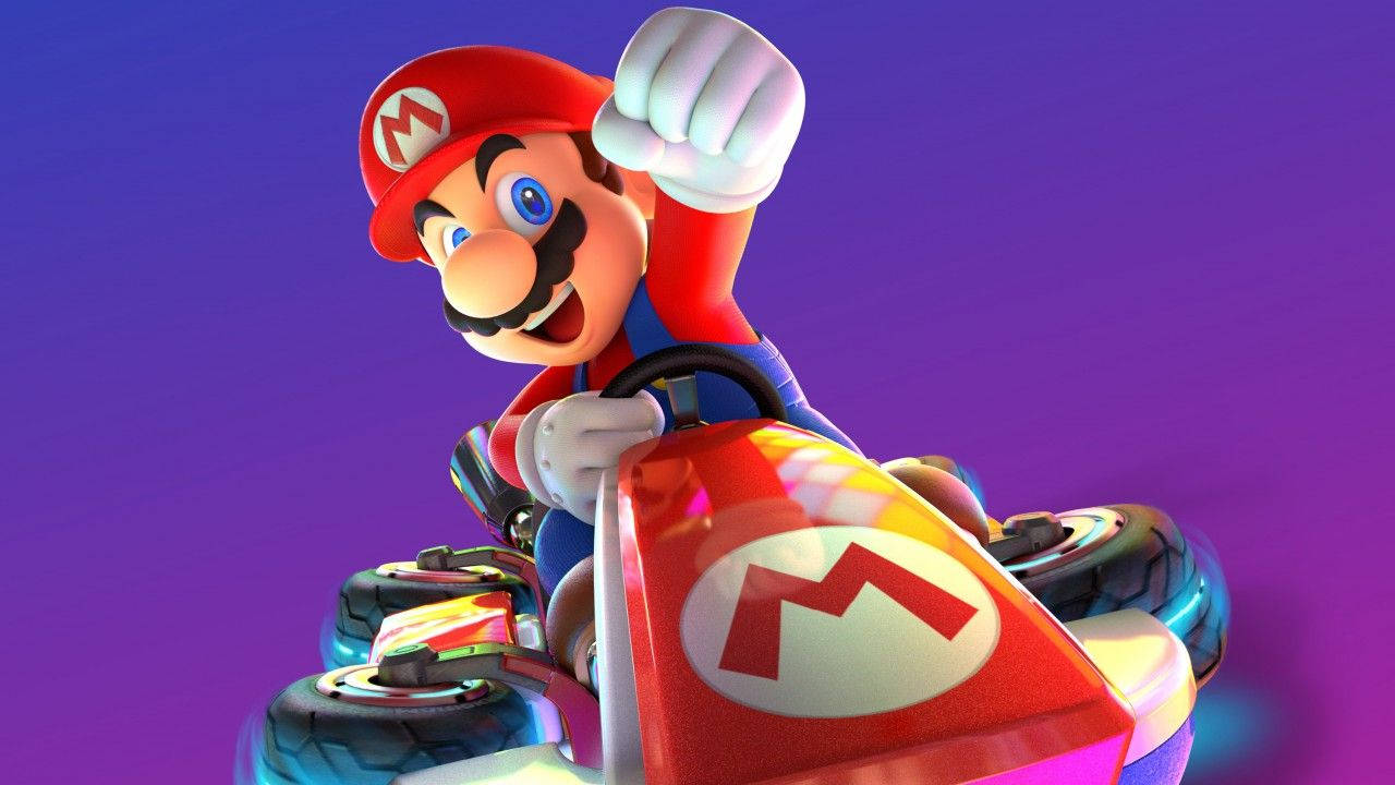 Nintendo Switch Super Mario Kart Background