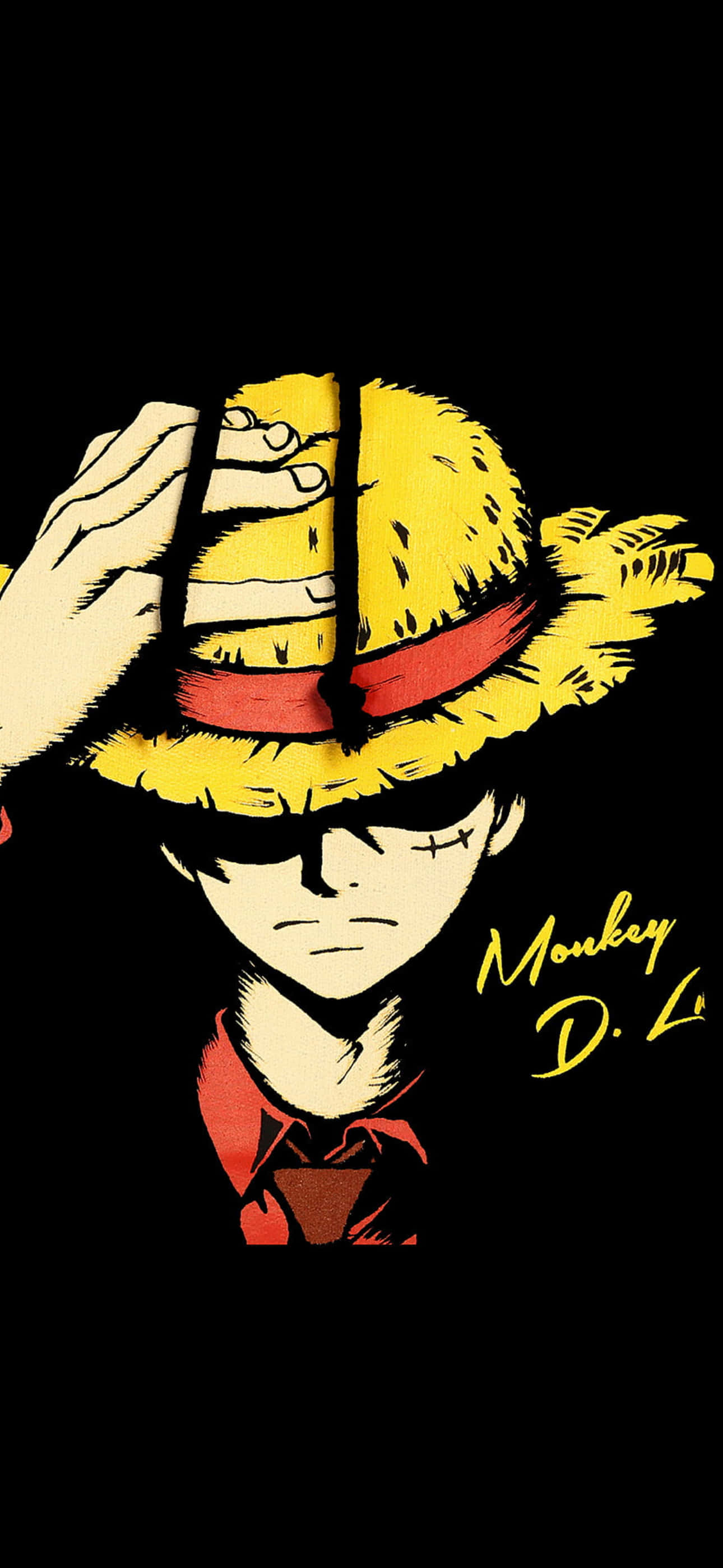 Download One Piece Luffy Iphone Wallpaper | Wallpapers.com