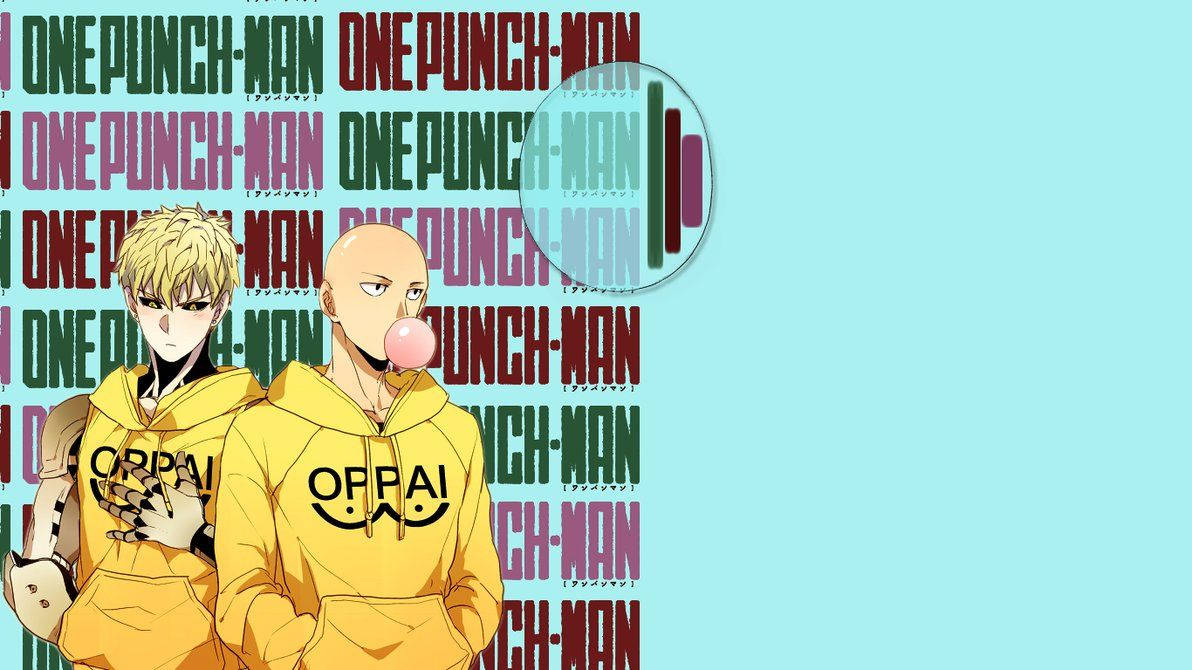 One Punch Man 1192 X 670 Background