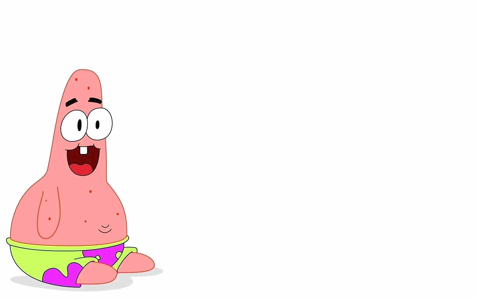 One Tooth Baby Patrick Star Background