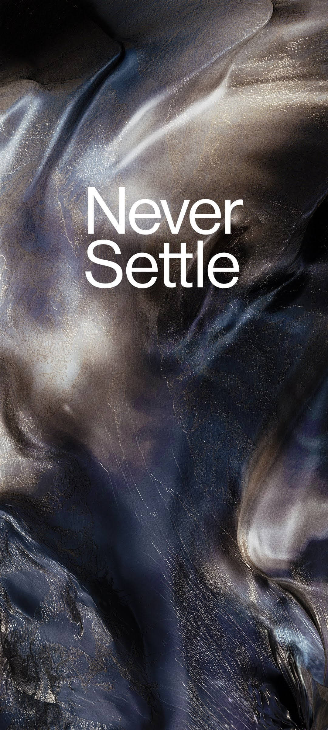 Download Oneplus Nord Never Settle Dropping Marble Wallpaper | Wallpapers .com