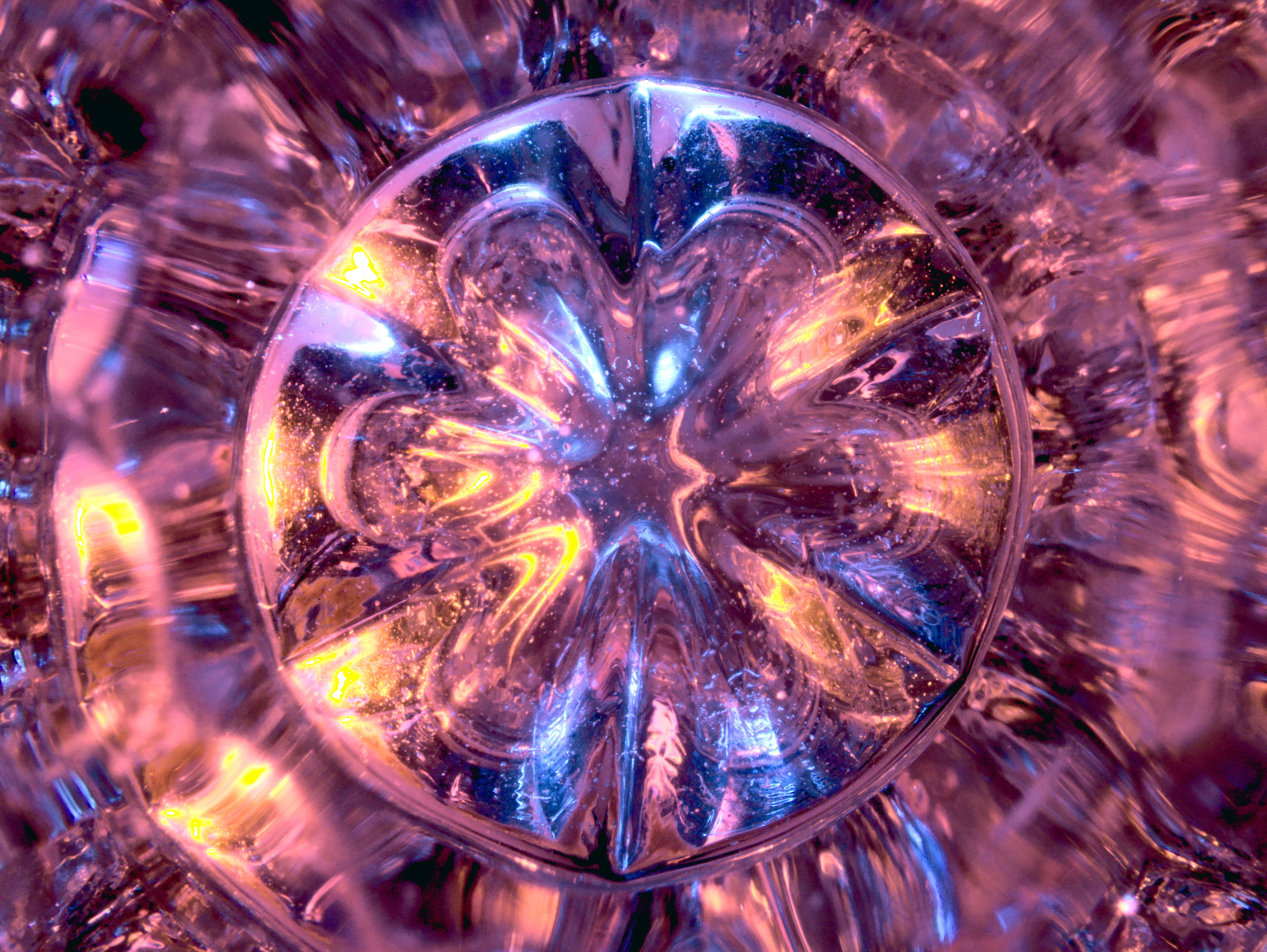 Paranormal Sci-fi Glass Kaleidoscope Background