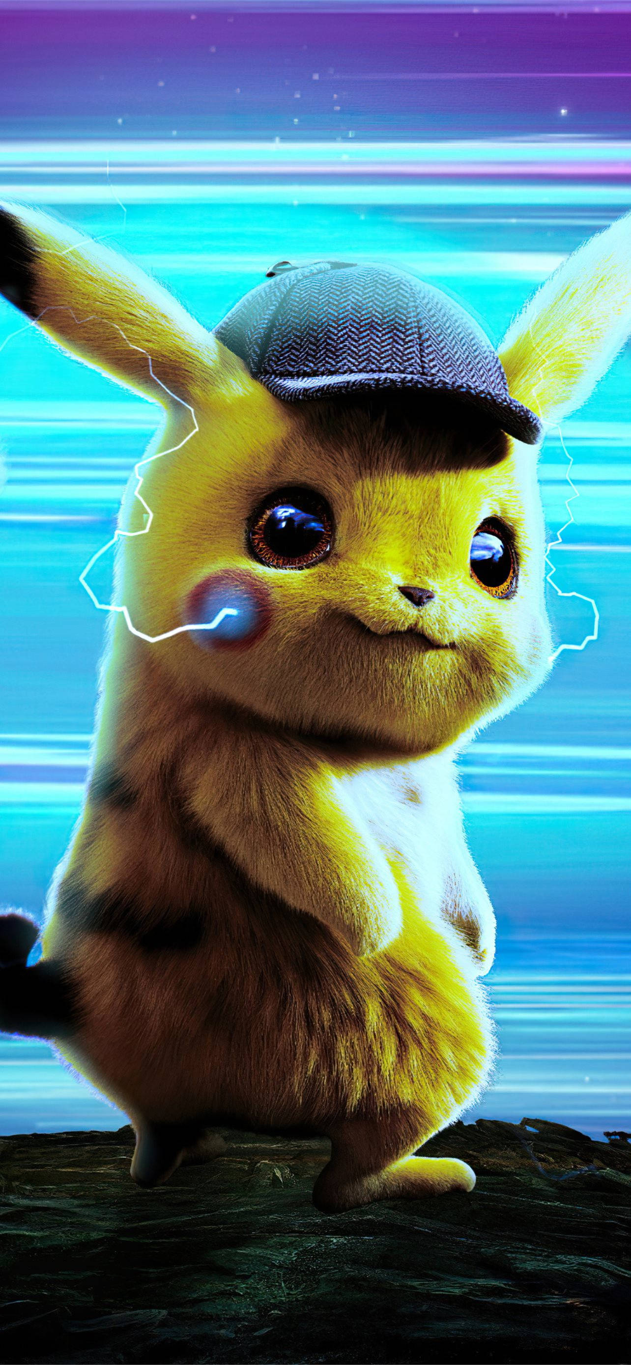 Pikachu Full Length Photo Background