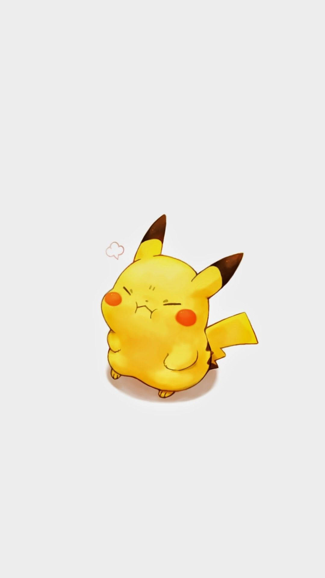Pikachu Grumpy Face Background