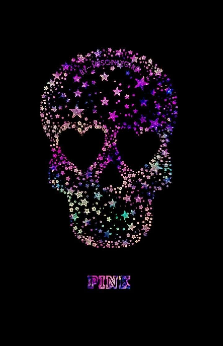 Download Pink Skull Wallpaper | Wallpapers.com