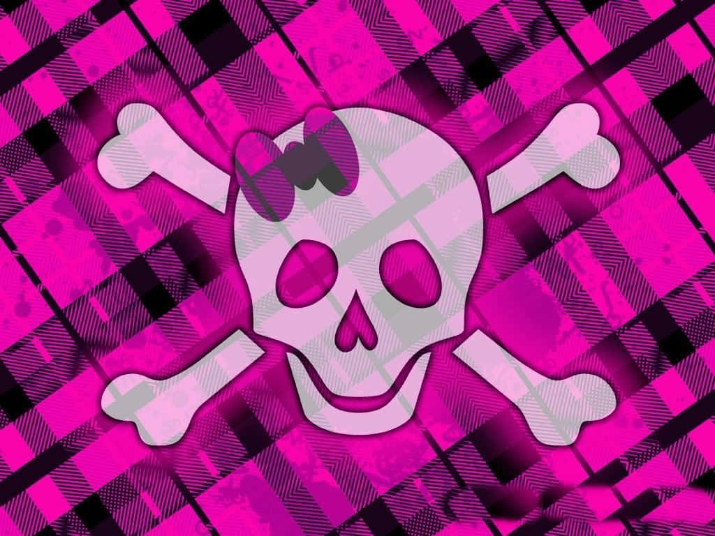 Download Pink Skull Wallpaper | Wallpapers.com