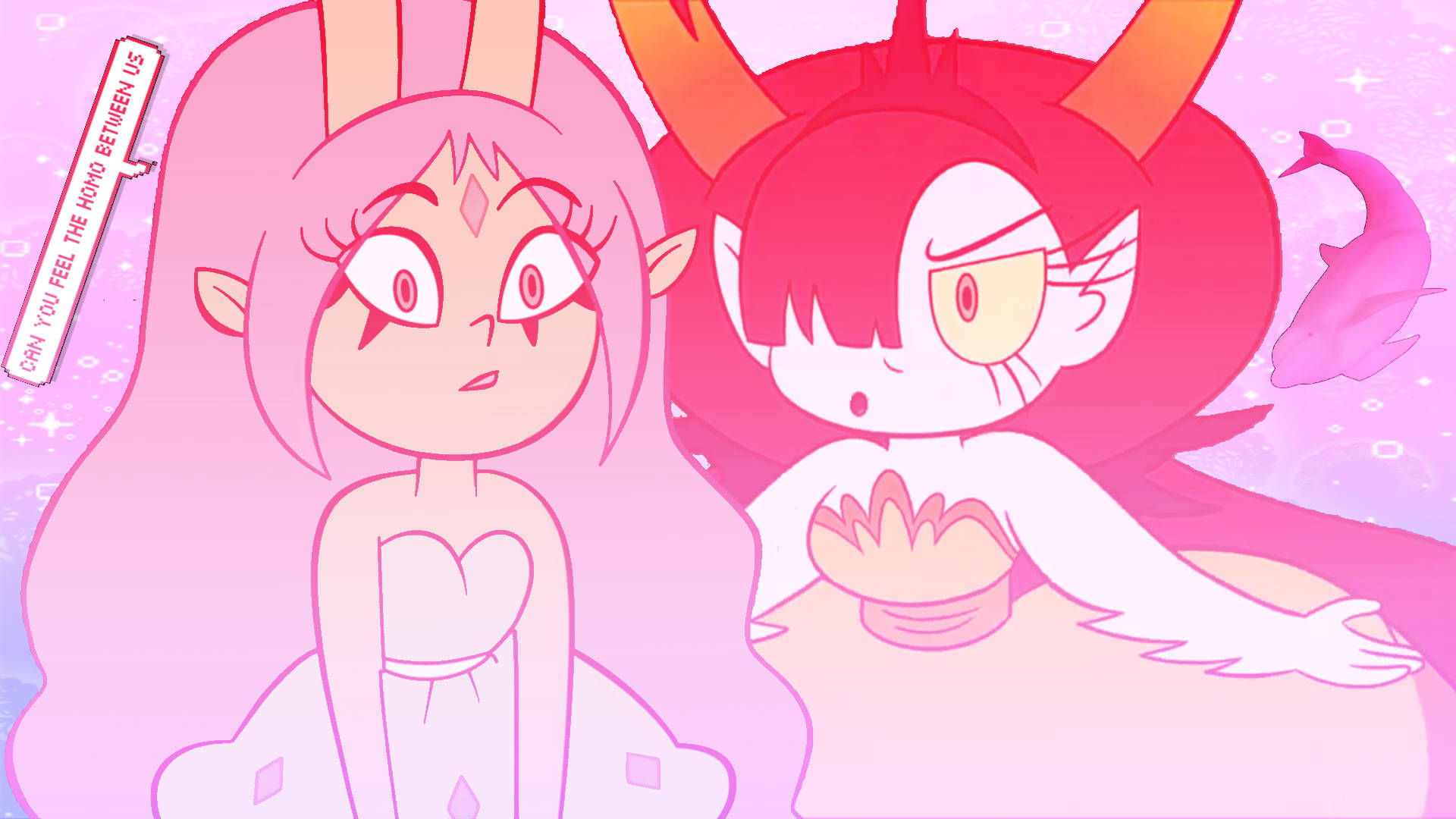 Pink Star Vs The Forces Of Evil Background