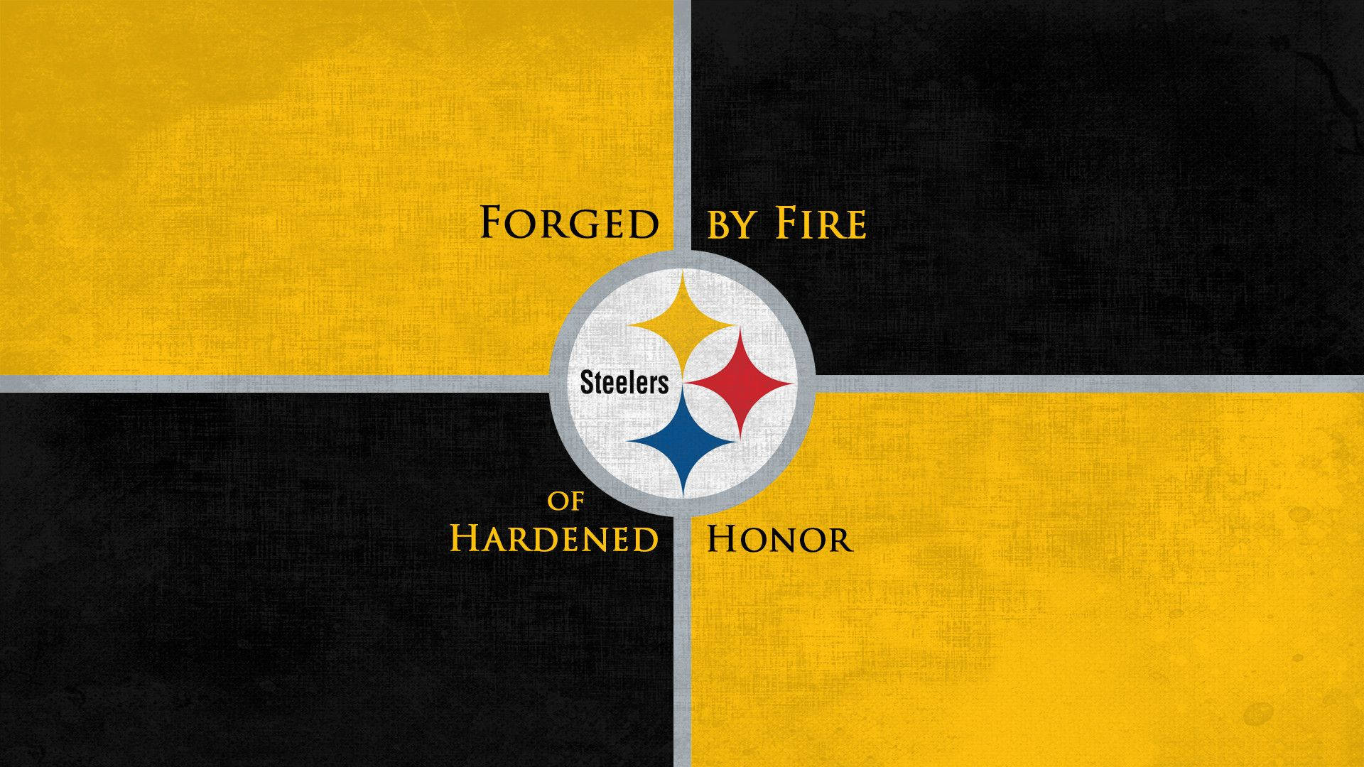 Pittsburgh Steelers Forged By Fire Art Background