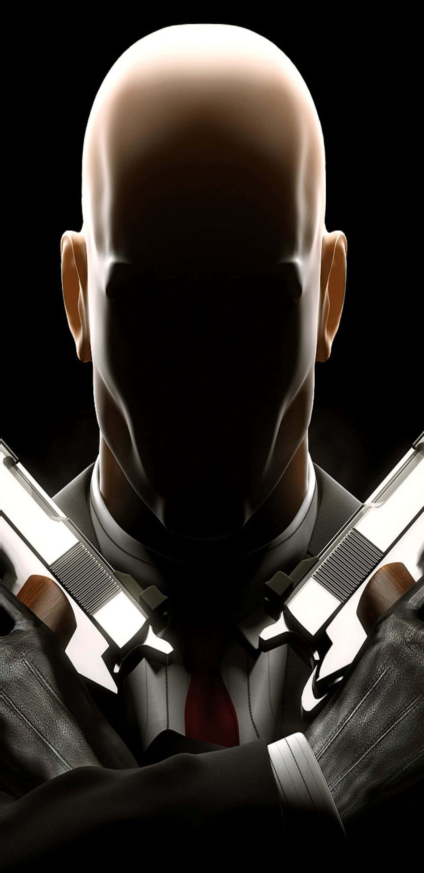 Download Pixel 3xl Hitman Background | Wallpapers.com