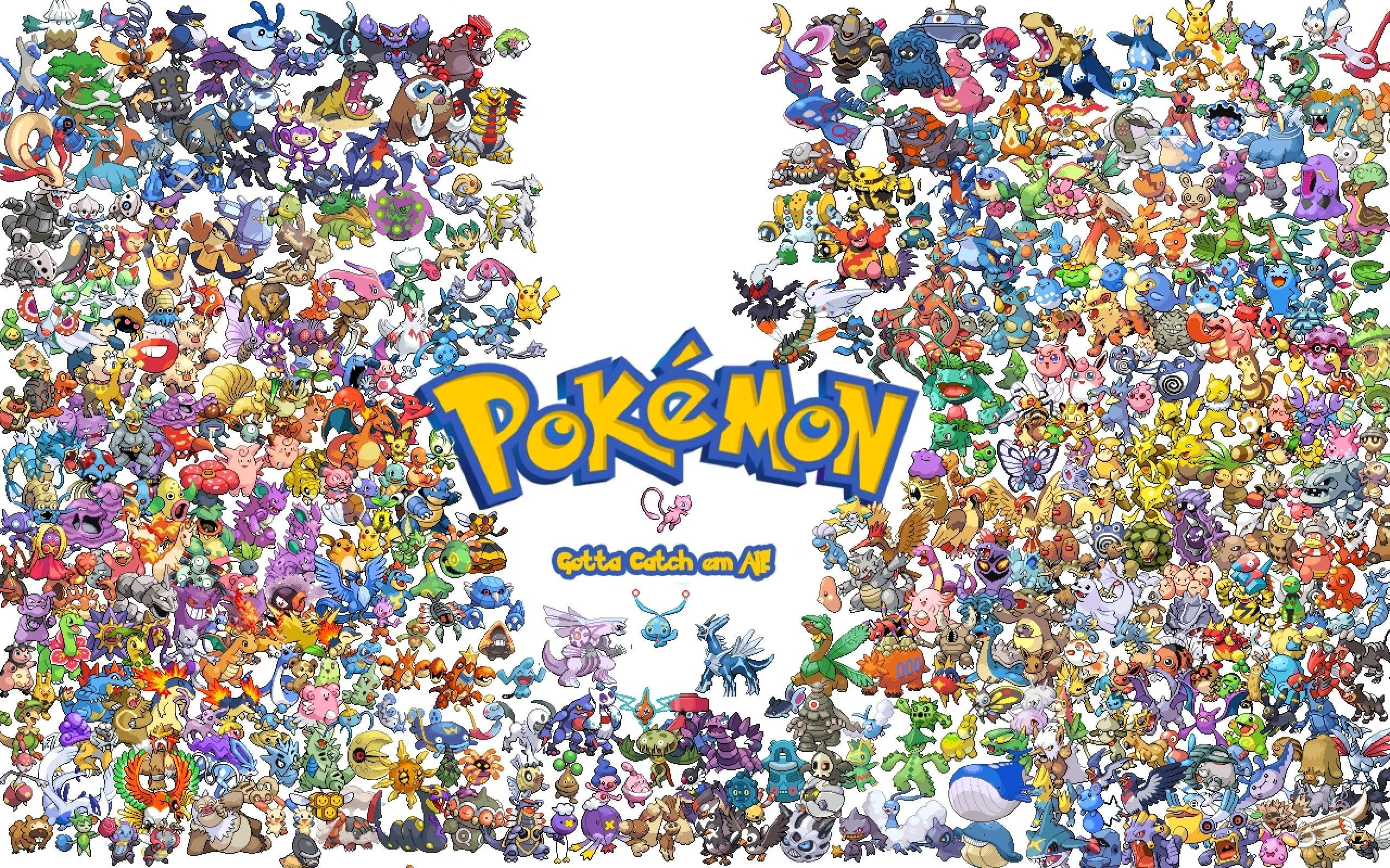 Pokémon Characters Background