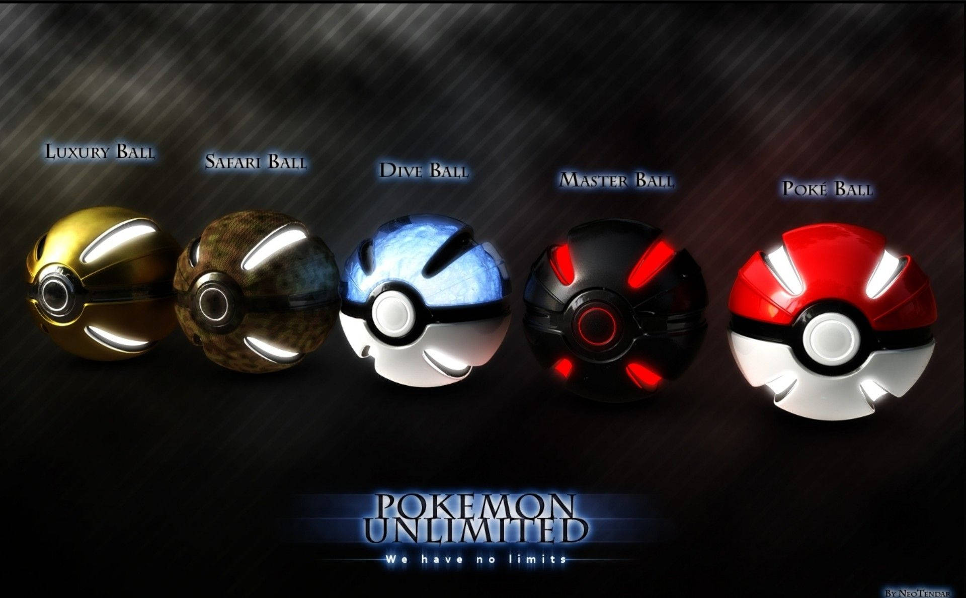 Pokemon Unlimited Pokeball Background