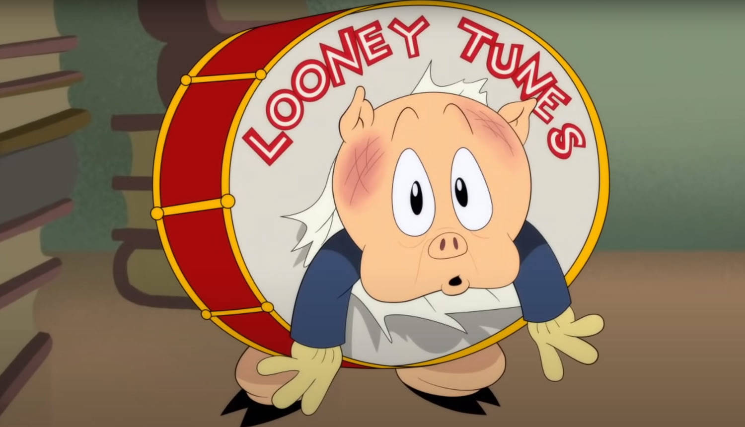 Porky Pig Looney Tunes Cartoon Show Series Background