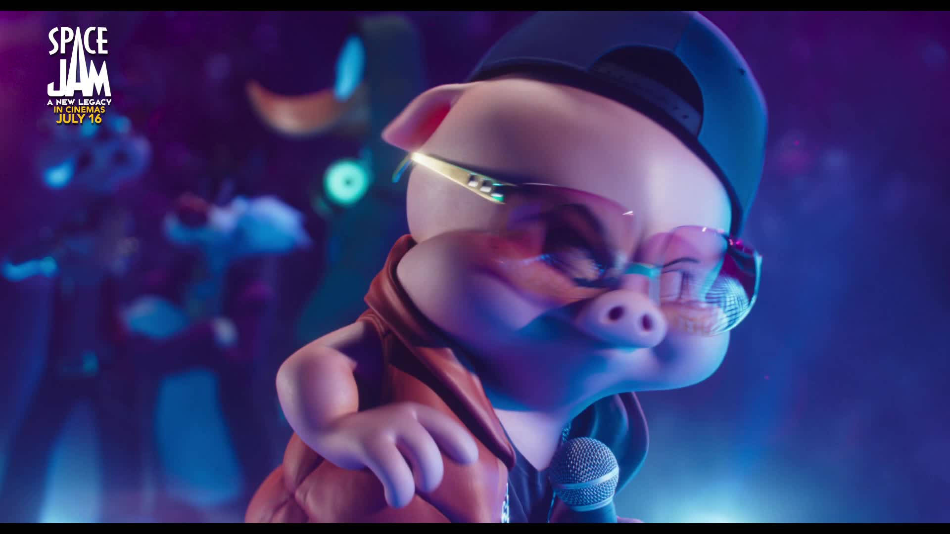 Porky Pig Space Jam Movie Background