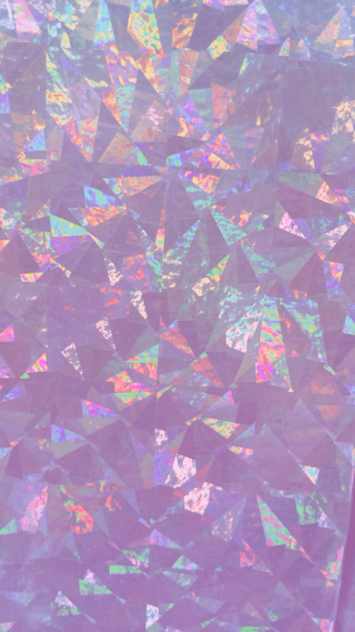 Pretty Holographic Vertical Image Background