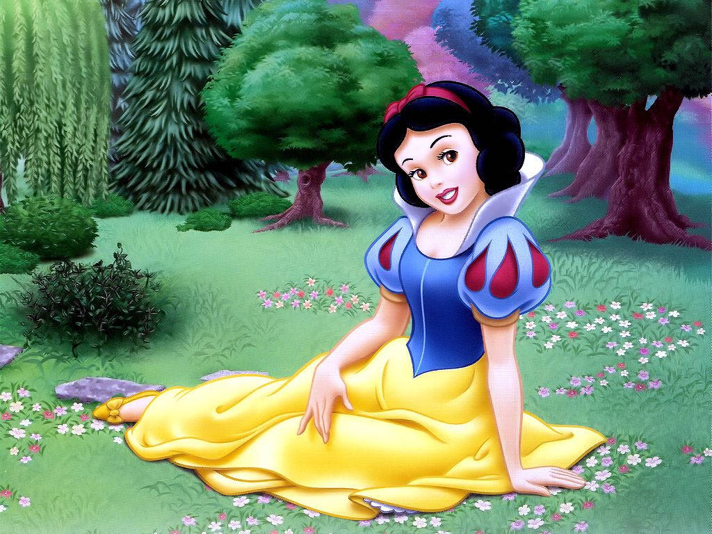 Pretty Snow White Background